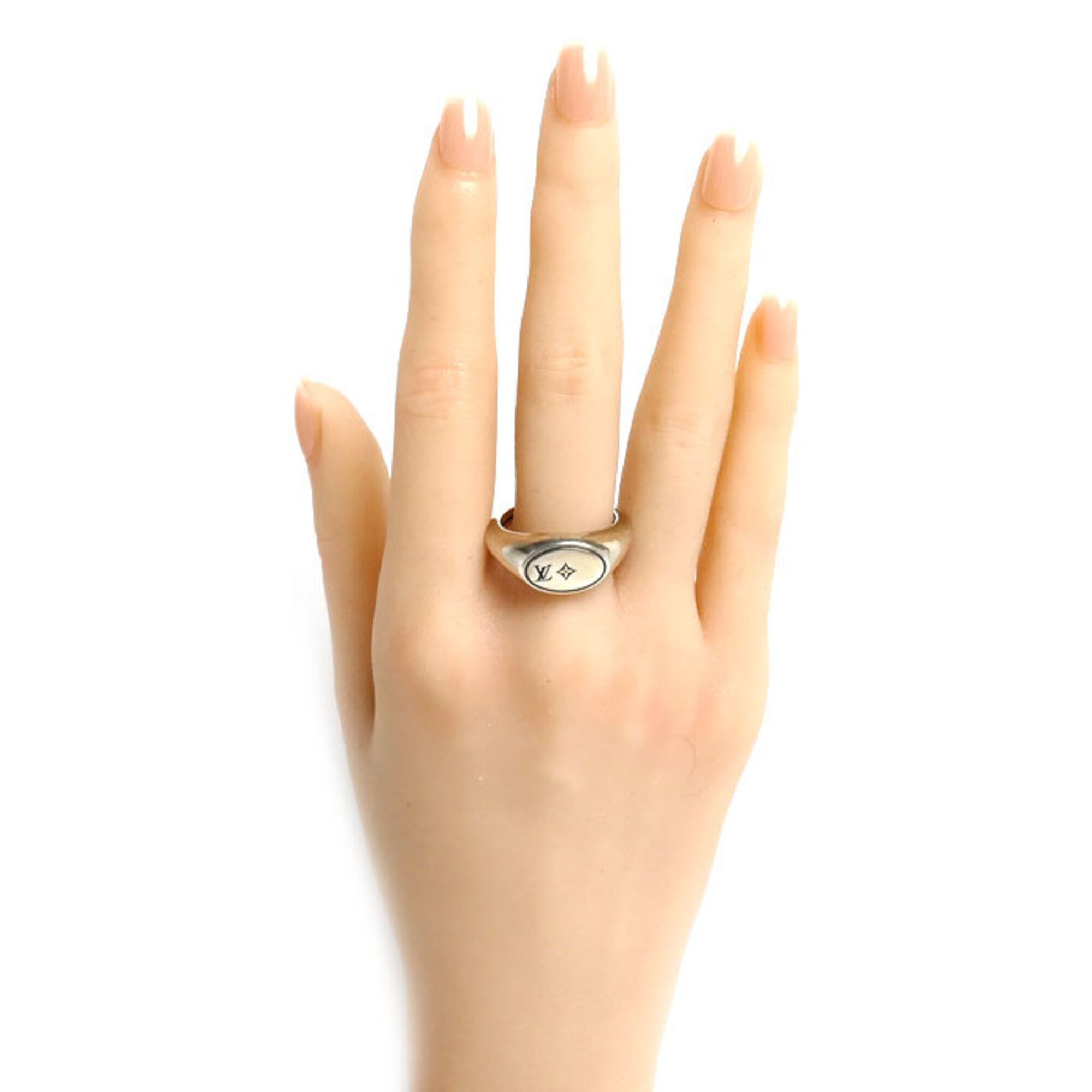 Silver 925 Band Ring (Pre-Owned) - Louis Vuitton - Modalova