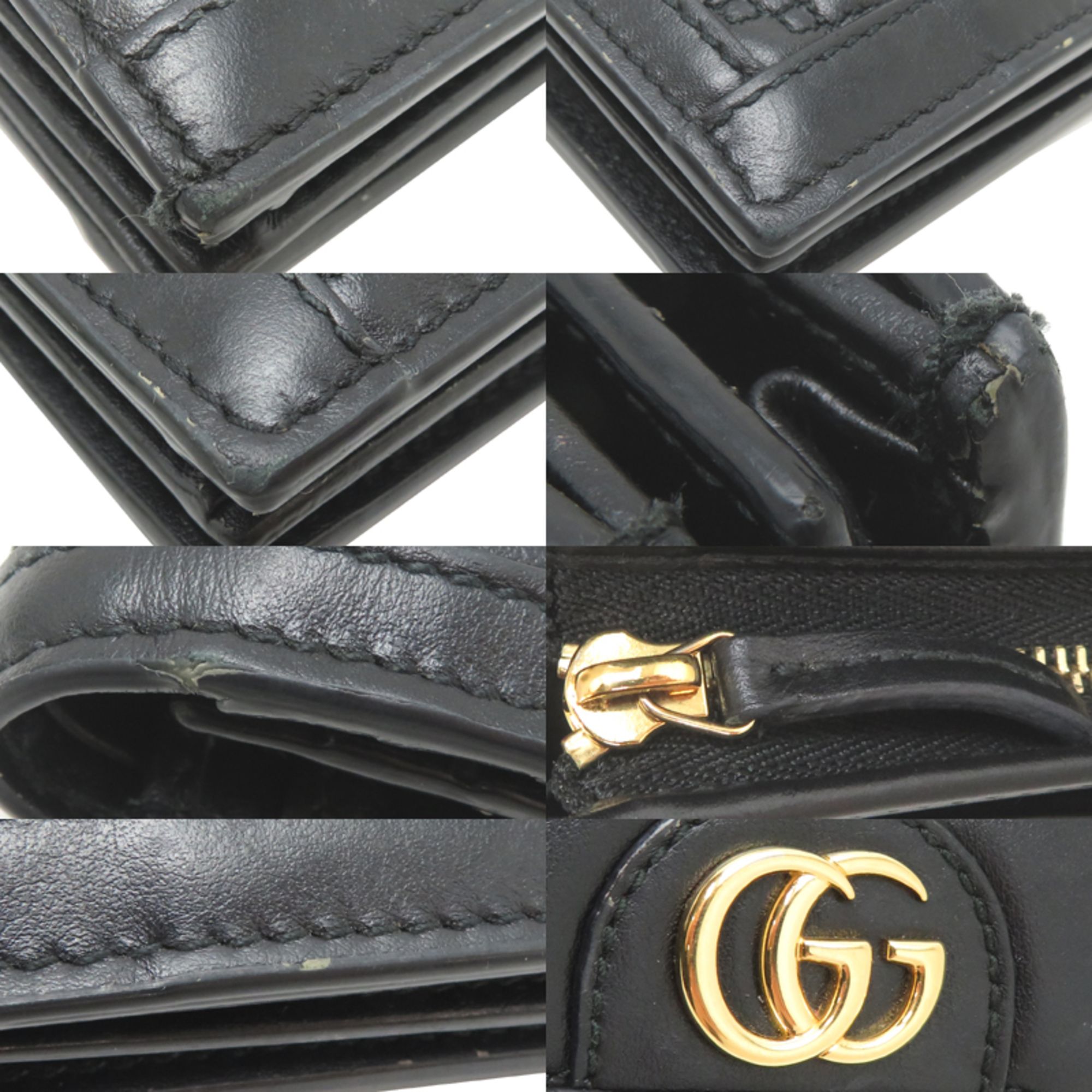 Leather Wallet (Bi-Fold) (Pre-Owned) - Gucci - Modalova