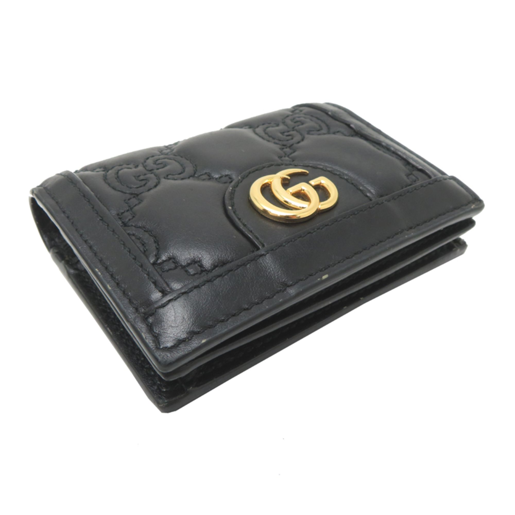 Leather Wallet (Bi-Fold) (Pre-Owned) - Gucci - Modalova