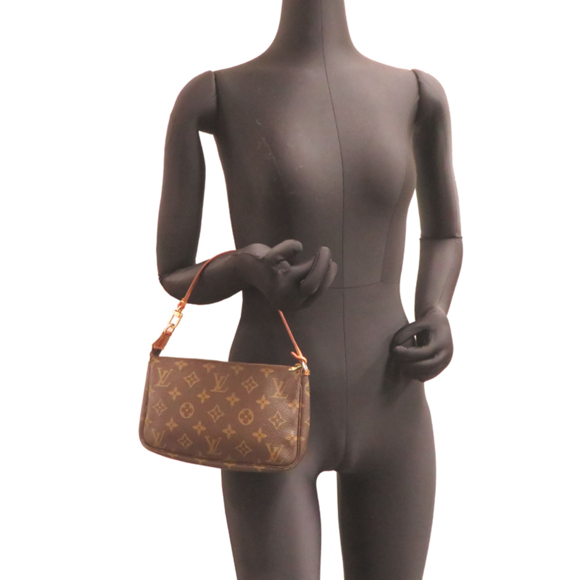 Monogram Handbag Pochette (Pre-Owned) - Louis Vuitton - Modalova