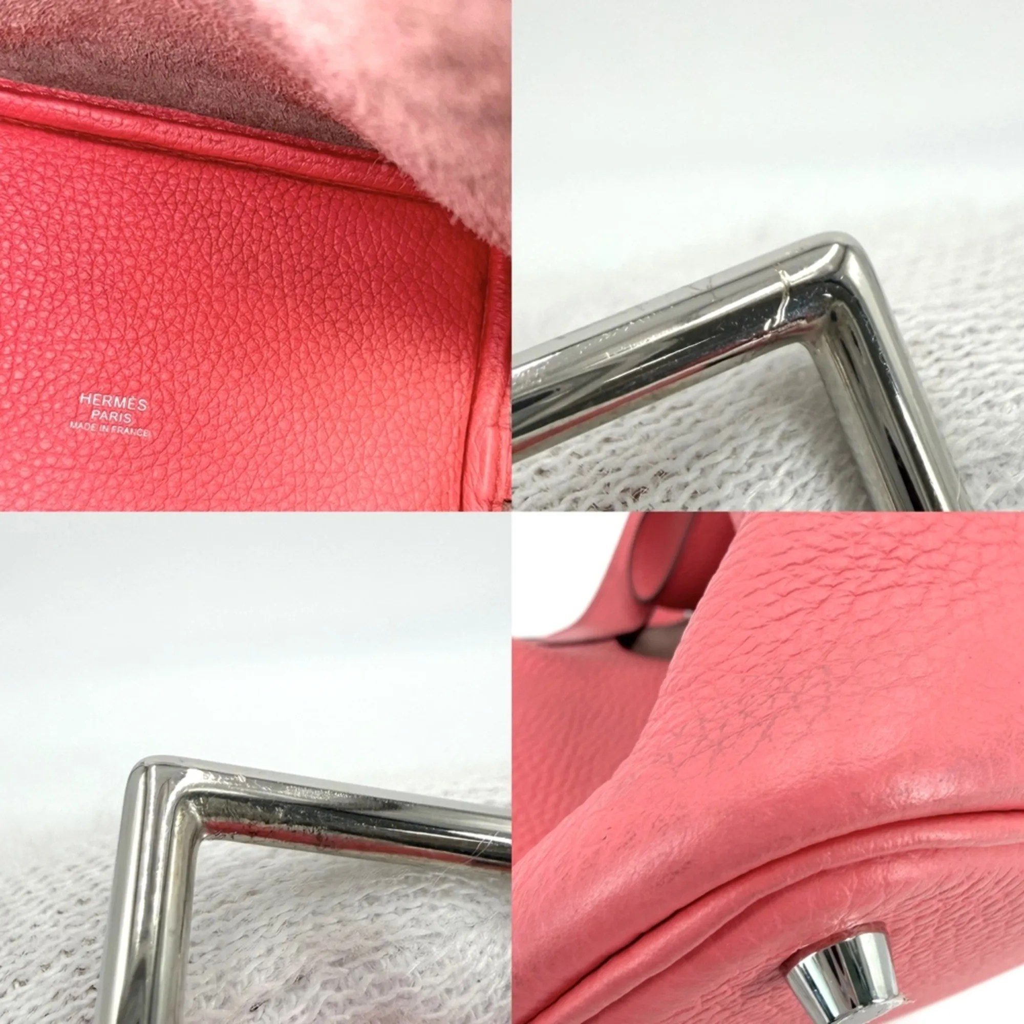 Taurillon Clemence Leather Handbag (Pre-Owned) - Hermes - Modalova