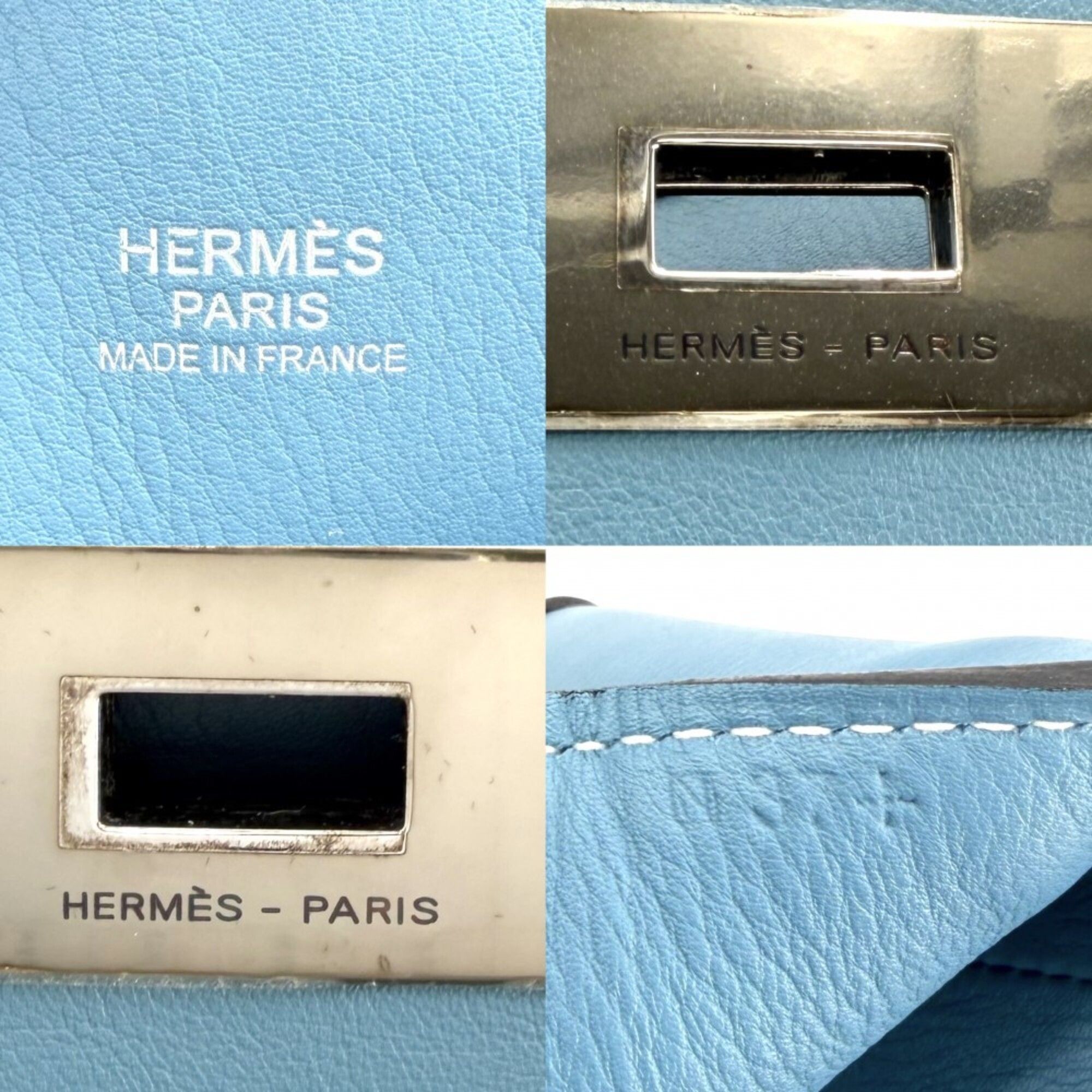 Toolbox Leather Handbag Shoulder Bag (Pre-Owned) - Hermes - Modalova