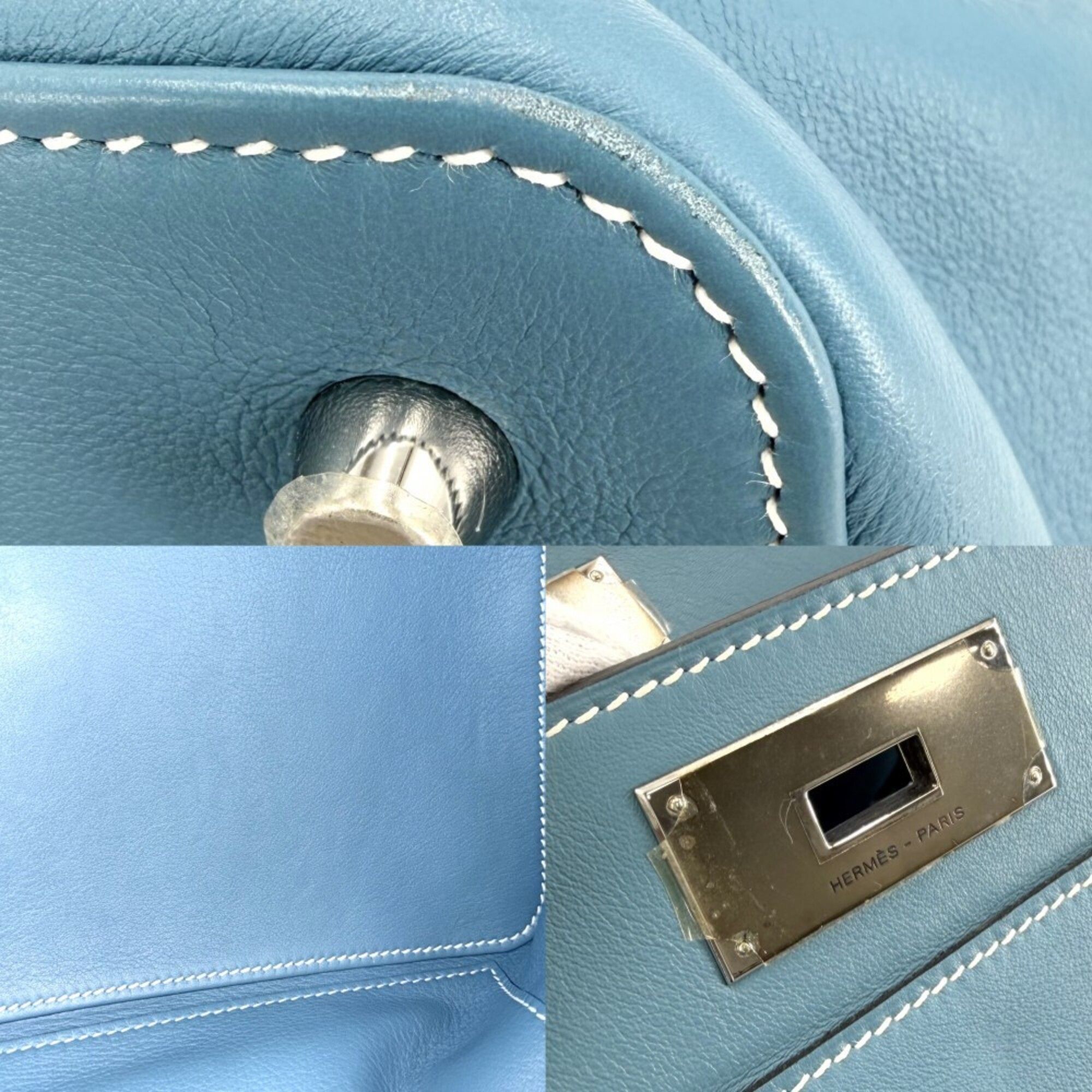 Toolbox Leather Handbag Shoulder Bag (Pre-Owned) - Hermes - Modalova