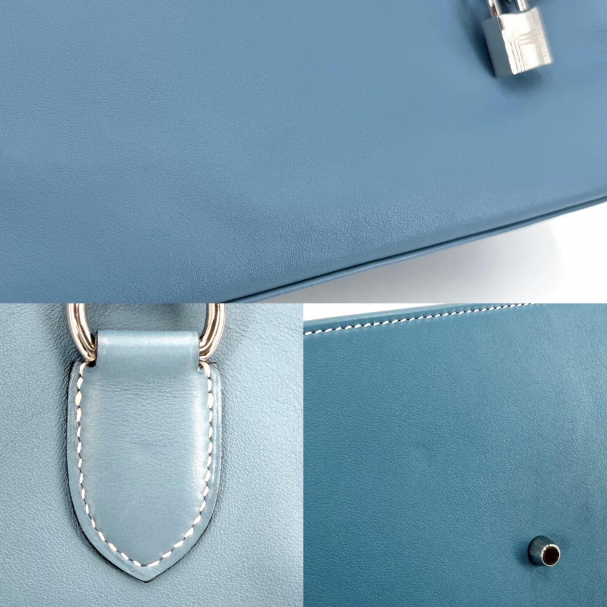 Toolbox Leather Handbag Shoulder Bag (Pre-Owned) - Hermes - Modalova