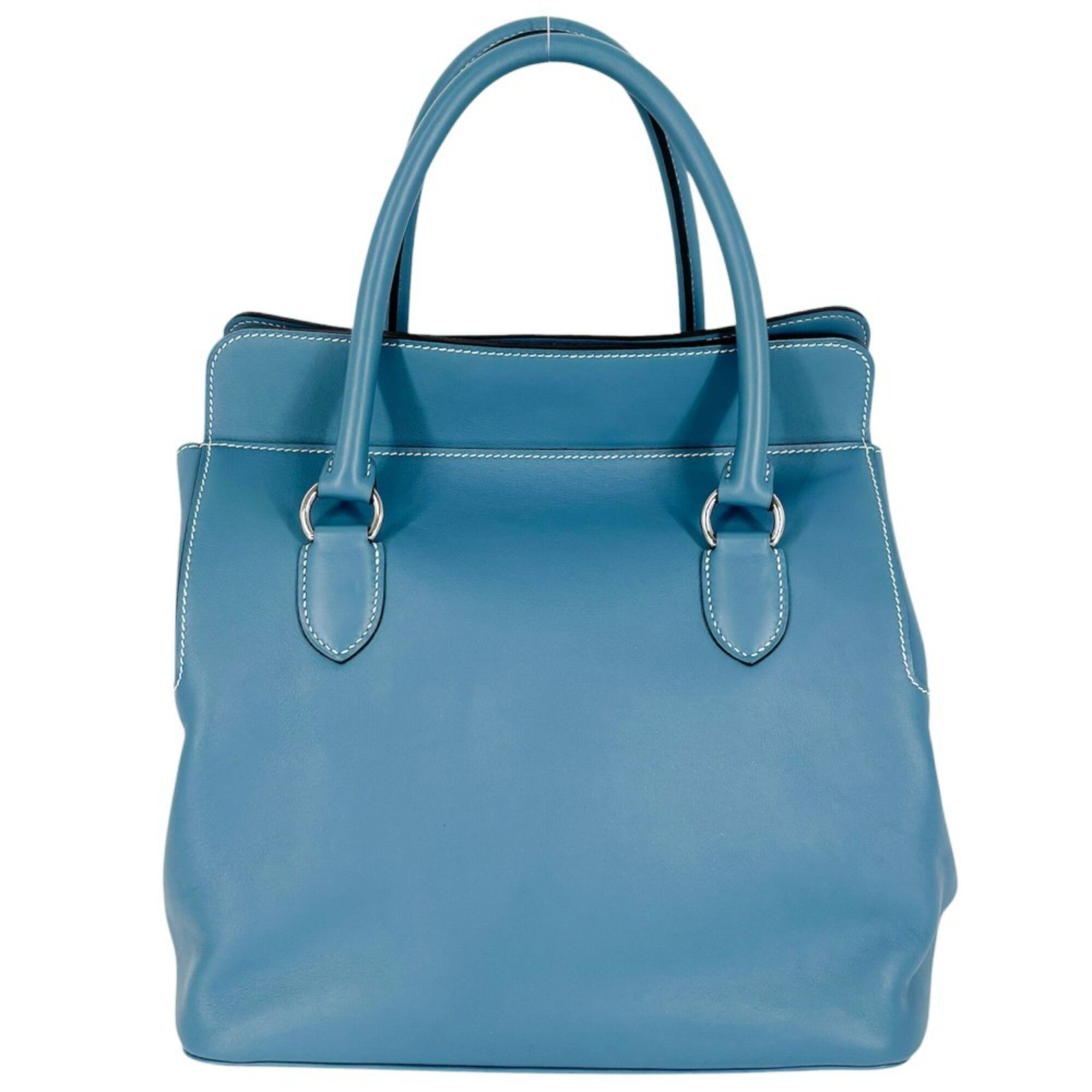 Toolbox Leather Handbag Shoulder Bag (Pre-Owned) - Hermes - Modalova