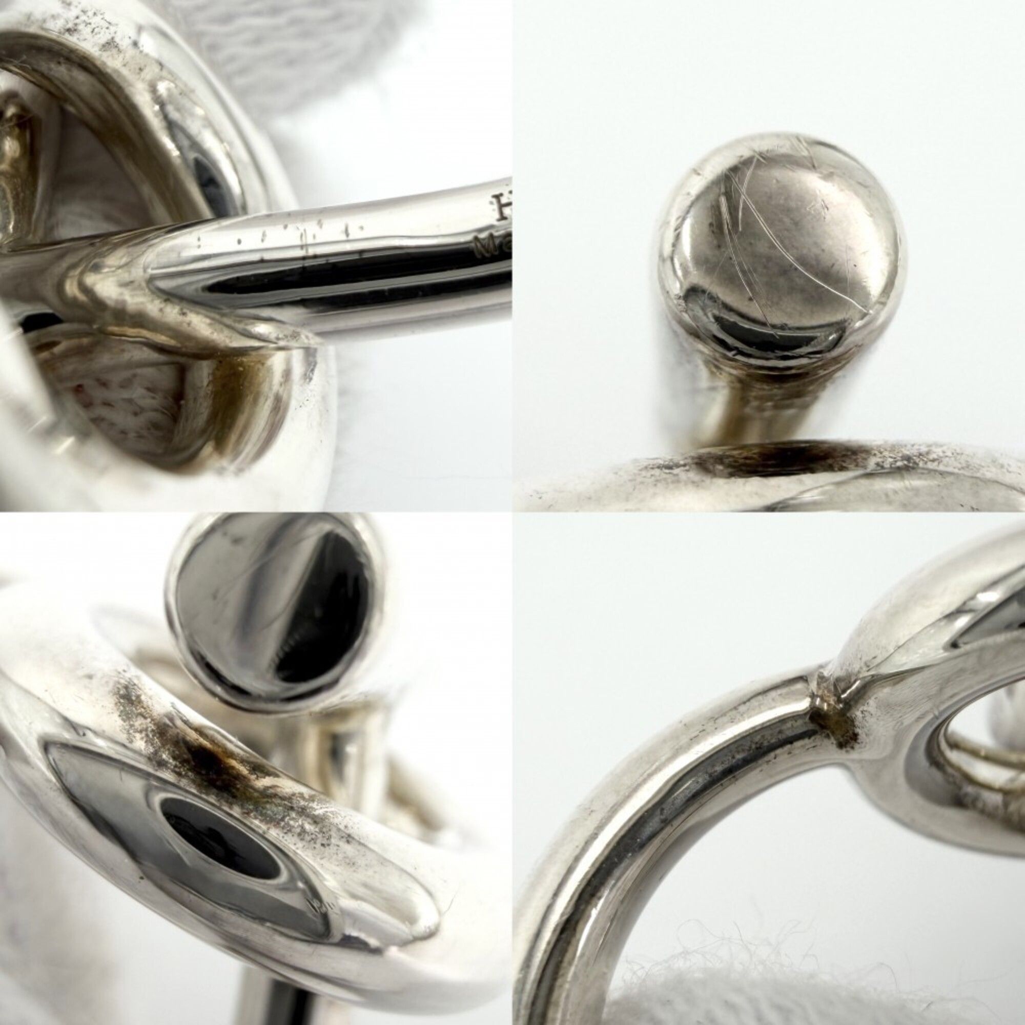 Silver 925 Band Ring (Pre-Owned) - Hermes - Modalova