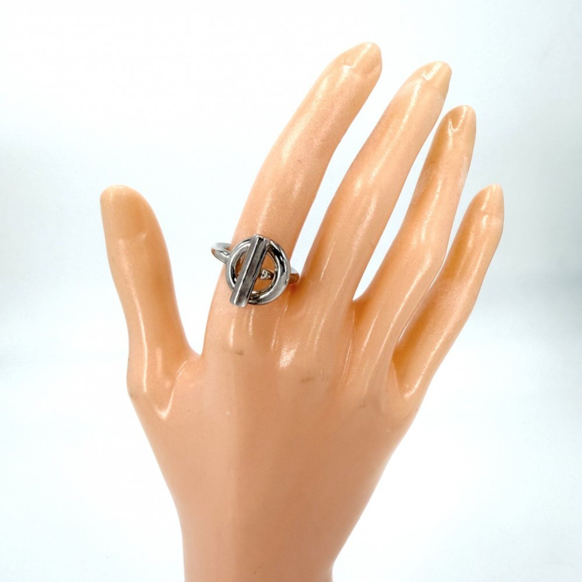 Silver 925 Band Ring (Pre-Owned) - Hermes - Modalova