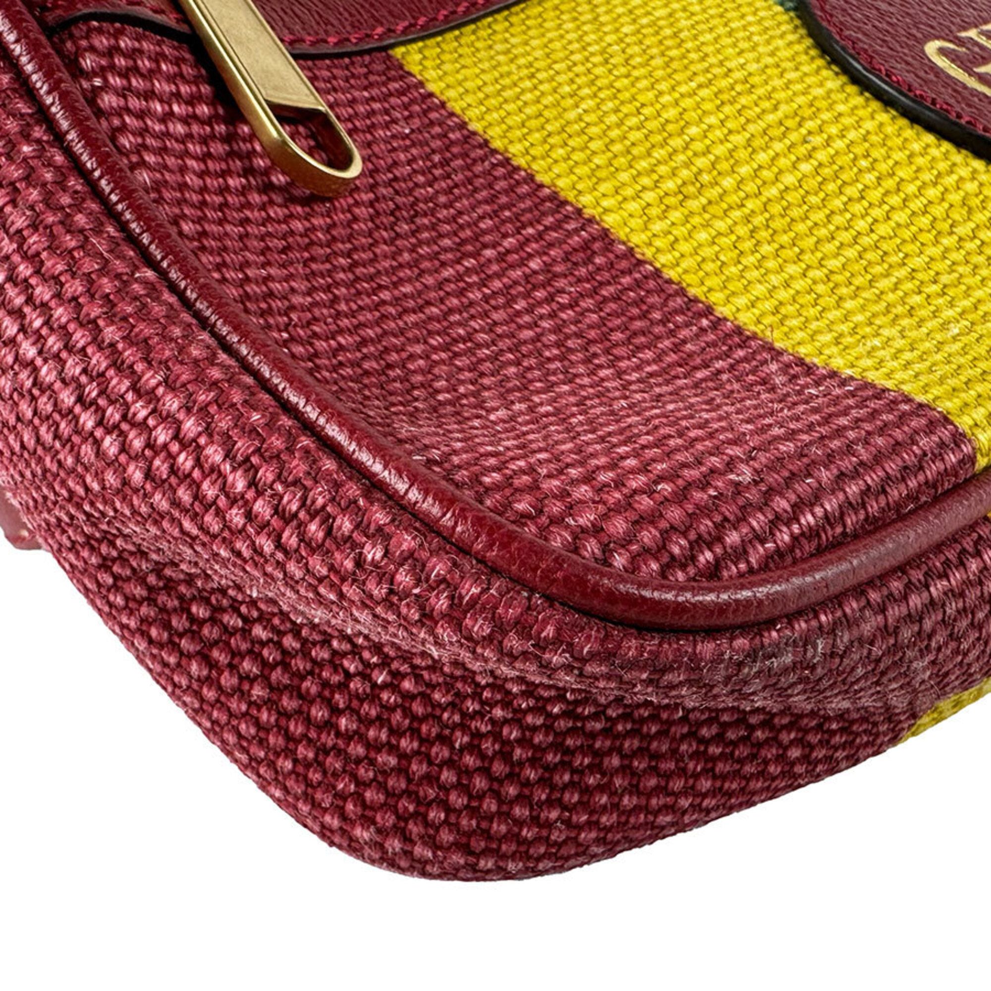 Canvas Leather Fanny Pack (Pre-Owned) - Gucci - Modalova