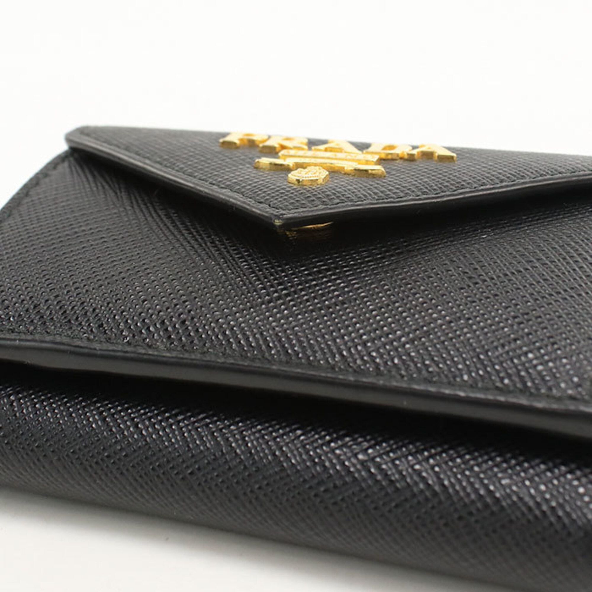 Leather Wallet (Tri-Fold) (Pre-Owned) - Prada - Modalova