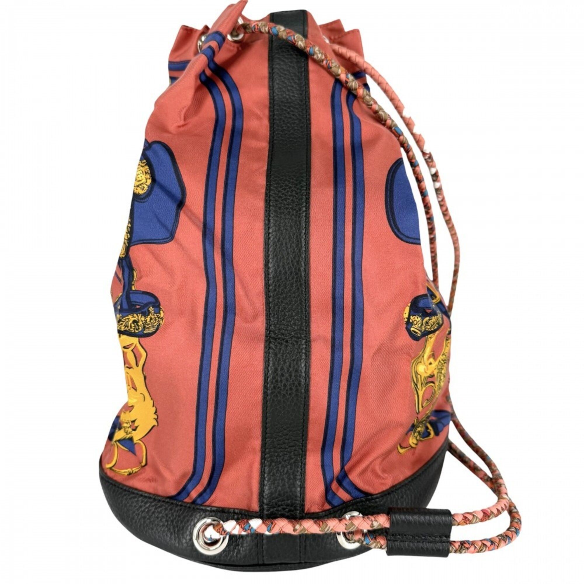 Soie Cool Silk Leather Backpack Shoulder Bag (Pre-Owned) - Hermes - Modalova