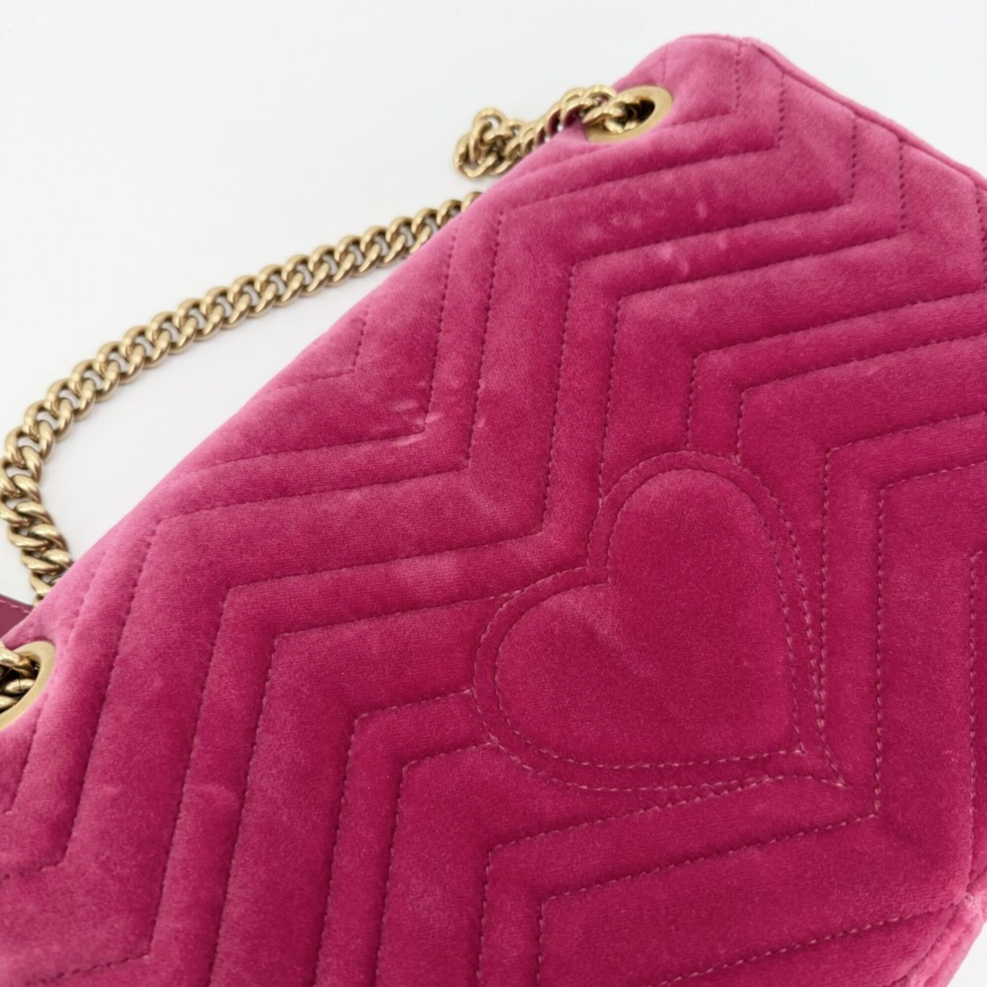 Gg Marmont Leather Shoulder Bag (Pre-Owned) - Gucci - Modalova