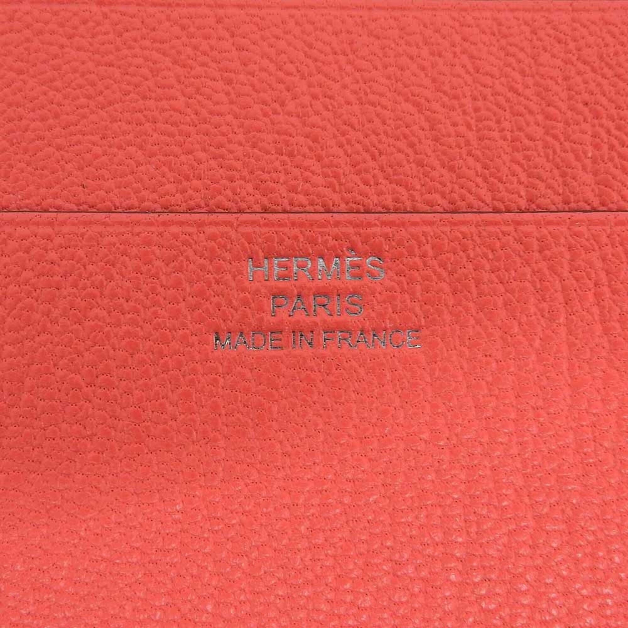 Chevre Myzore Leather Wallet (Tri-Fold) (Pre-Owned) - Hermes - Modalova