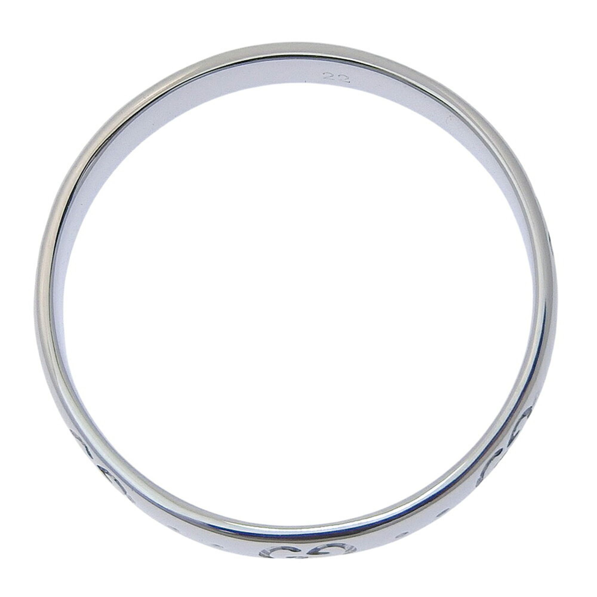 White Gold (18K) Band Ring (Pre-Owned) - Gucci - Modalova