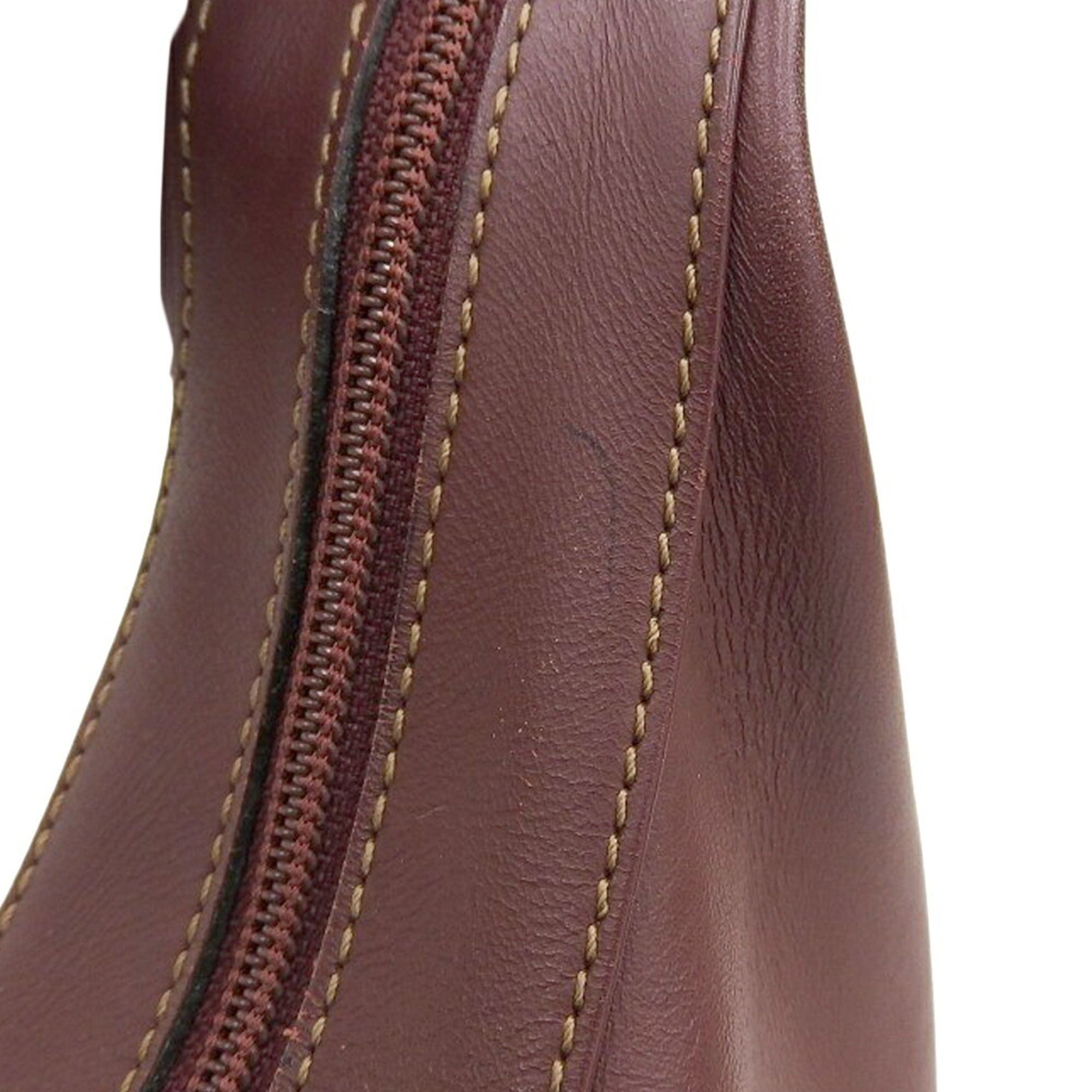 Leather Shoulder Bag (Pre-Owned) - Cartier - Modalova