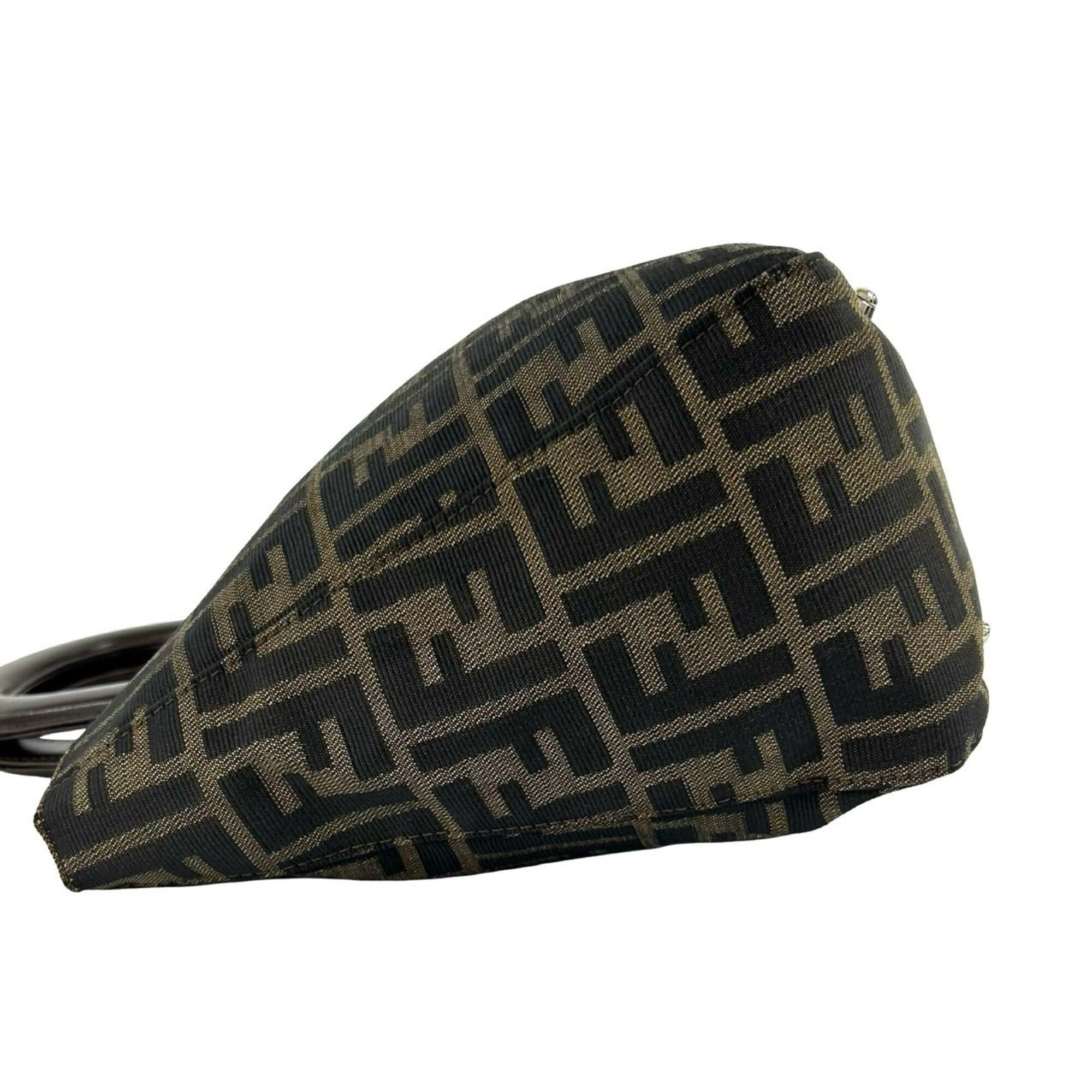 Canvas Leather Handbag Tote Bag (Pre-Owned) - Fendi - Modalova