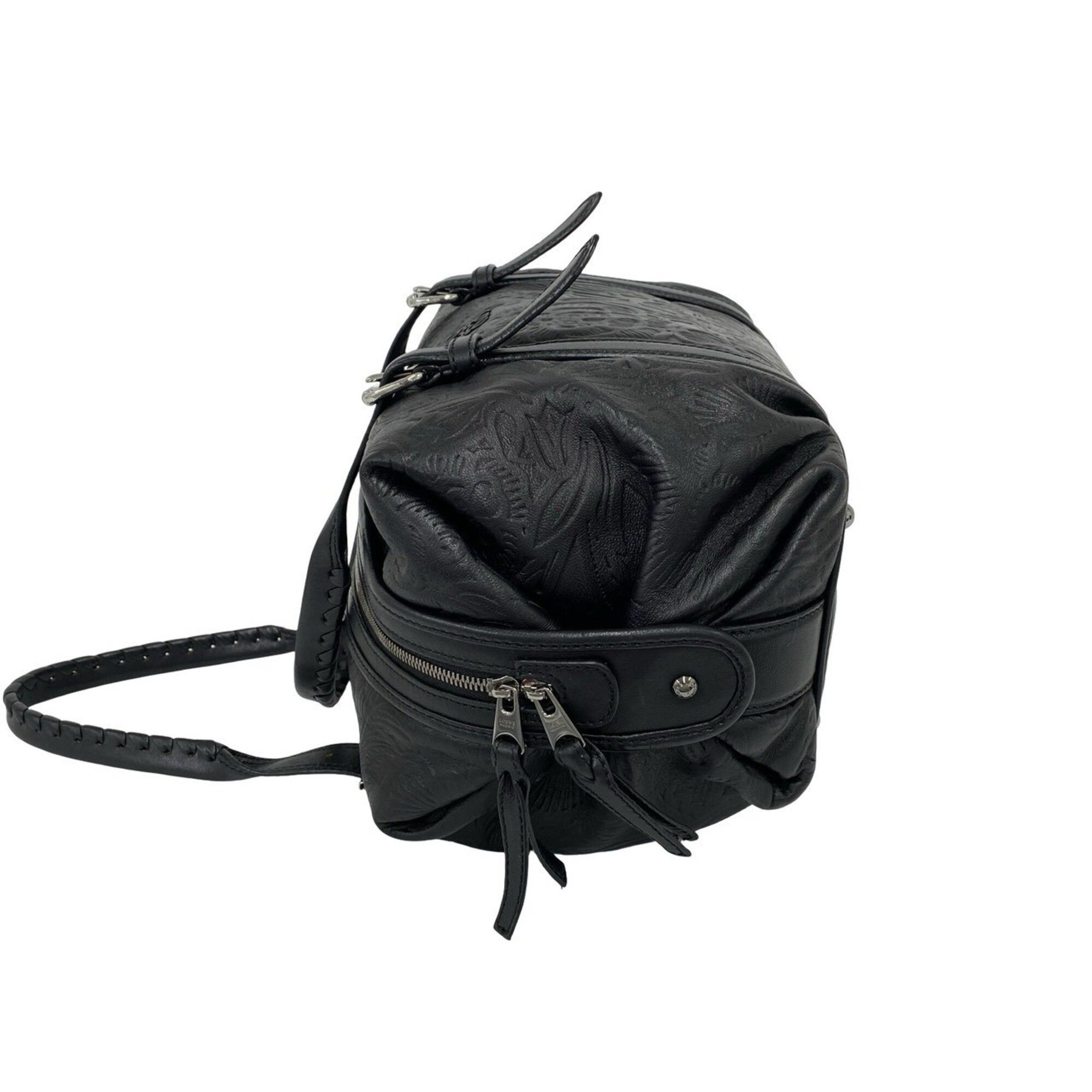 Leather Boston Bag Handbag (Pre-Owned) - Loewe - Modalova