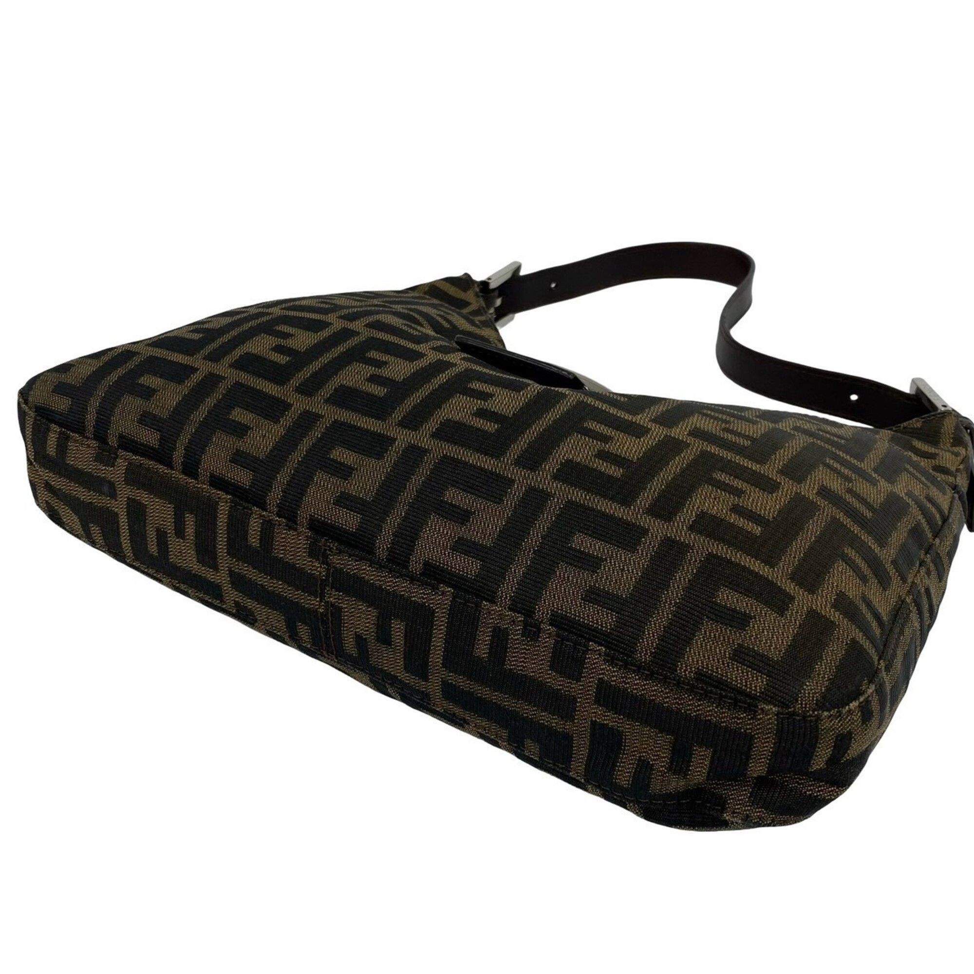 Canvas Leather Handbag Shoulder Bag (Pre-Owned) - Fendi - Modalova