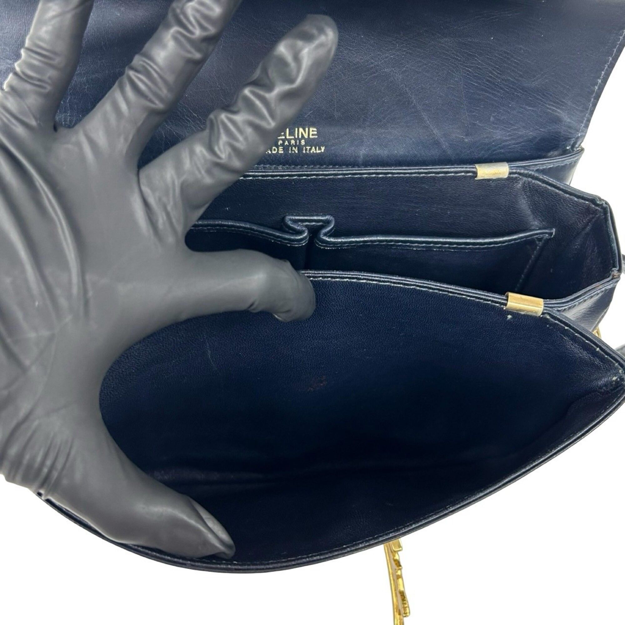 Leather Pochette Shoulder Bag (Pre-Owned) - Celine - Modalova