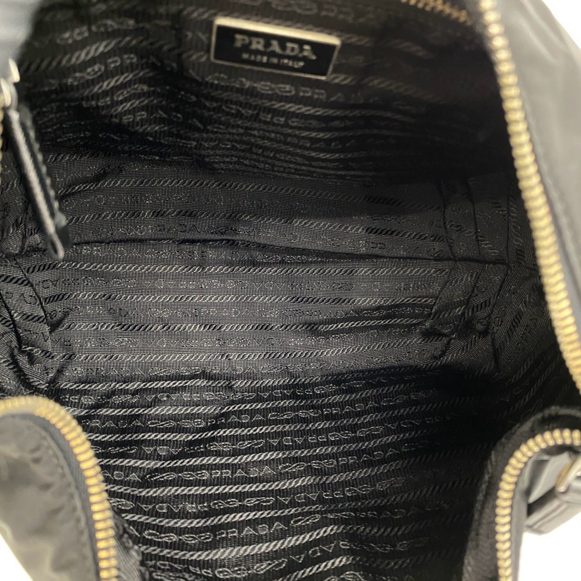 Nylon Leather Shoulder Bag (Pre-Owned) - Prada - Modalova