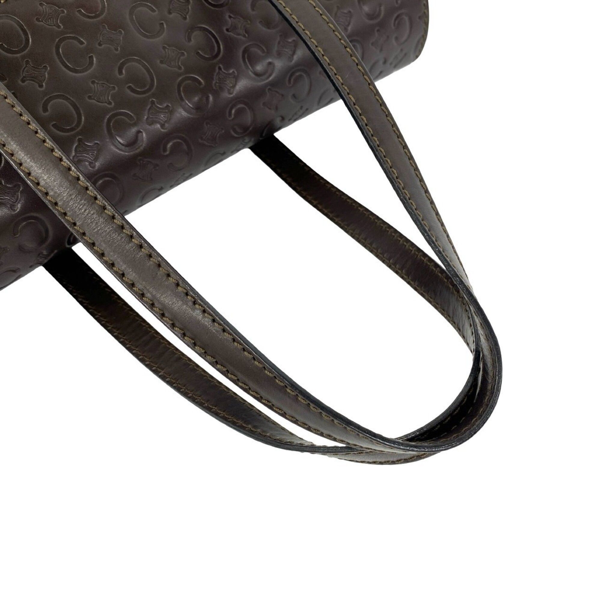 Leather Boston Bag Handbag (Pre-Owned) - Celine - Modalova