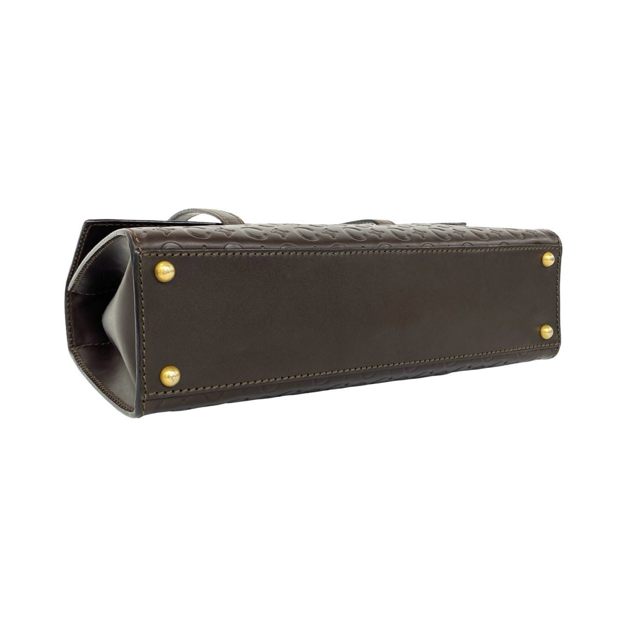 Leather Boston Bag Handbag (Pre-Owned) - Celine - Modalova