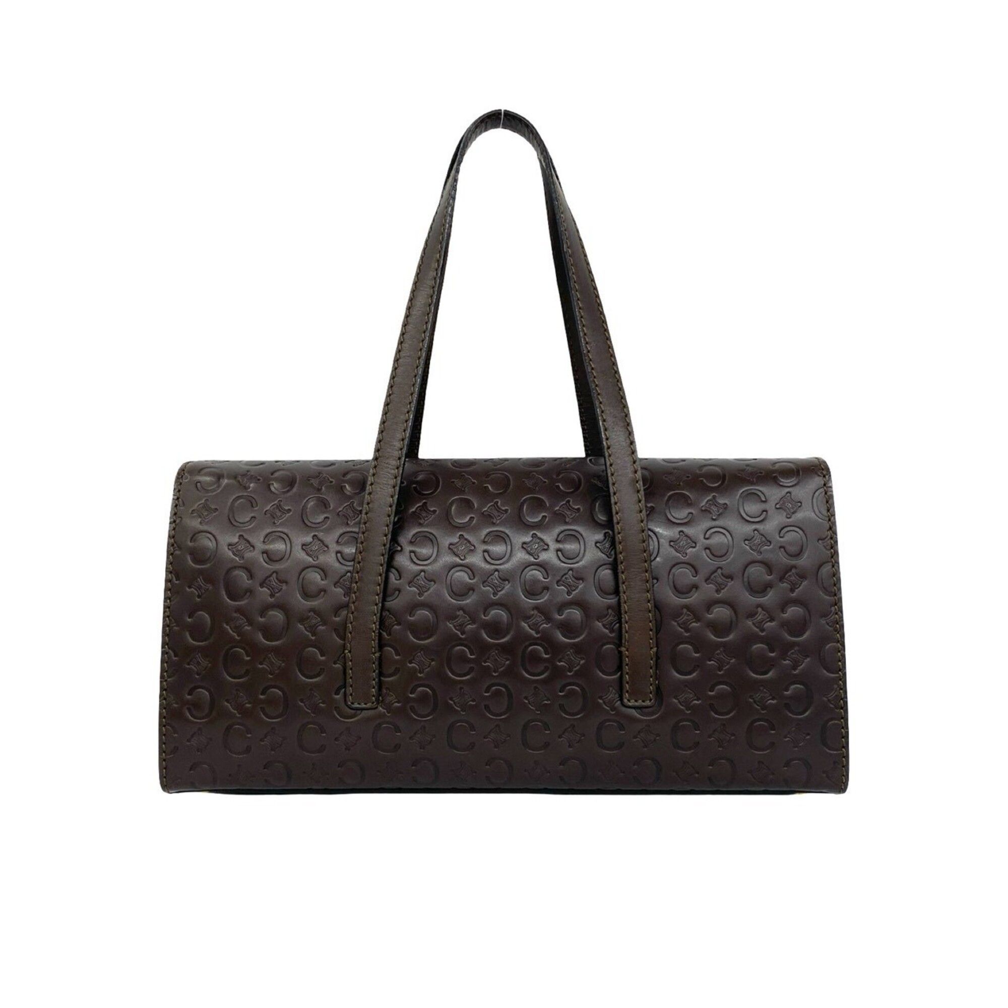 Leather Boston Bag Handbag (Pre-Owned) - Celine - Modalova