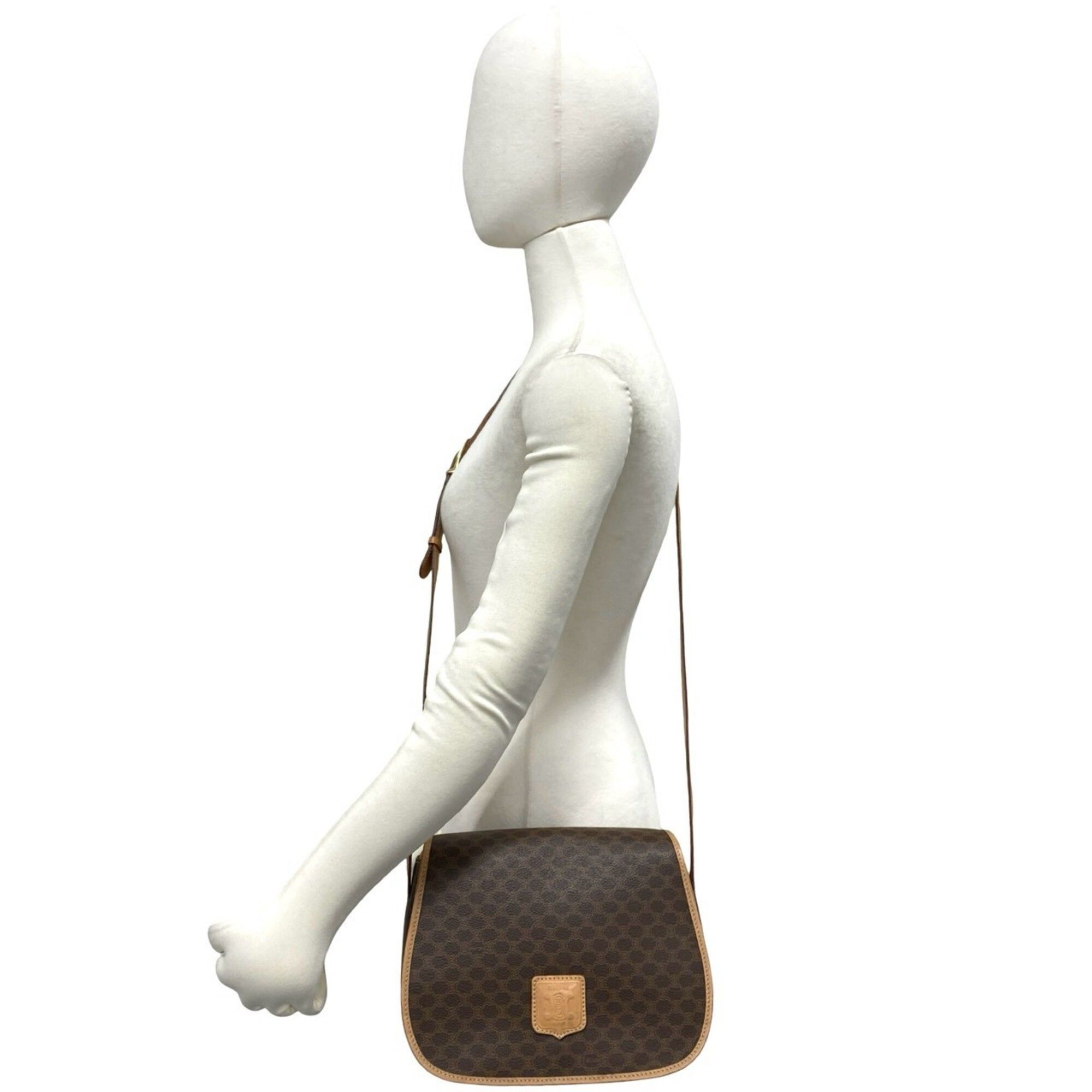 Leather Pvc Pochette Shoulder Bag (Pre-Owned) - Celine - Modalova