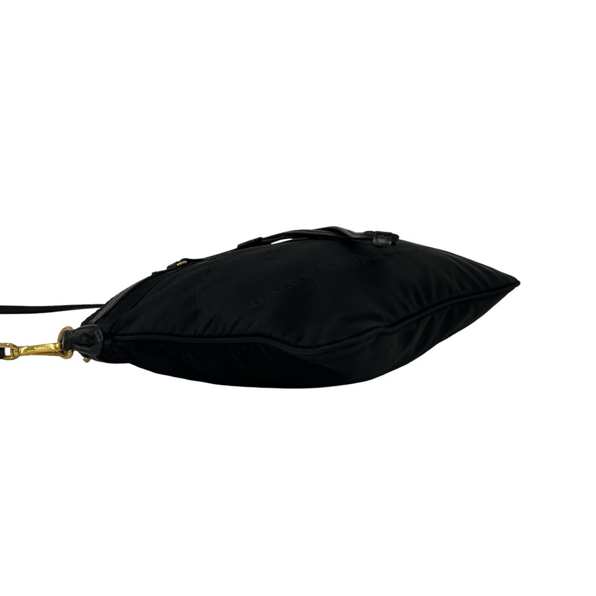 Nylon Leather Pochette Shoulder Bag (Pre-Owned) - Prada - Modalova