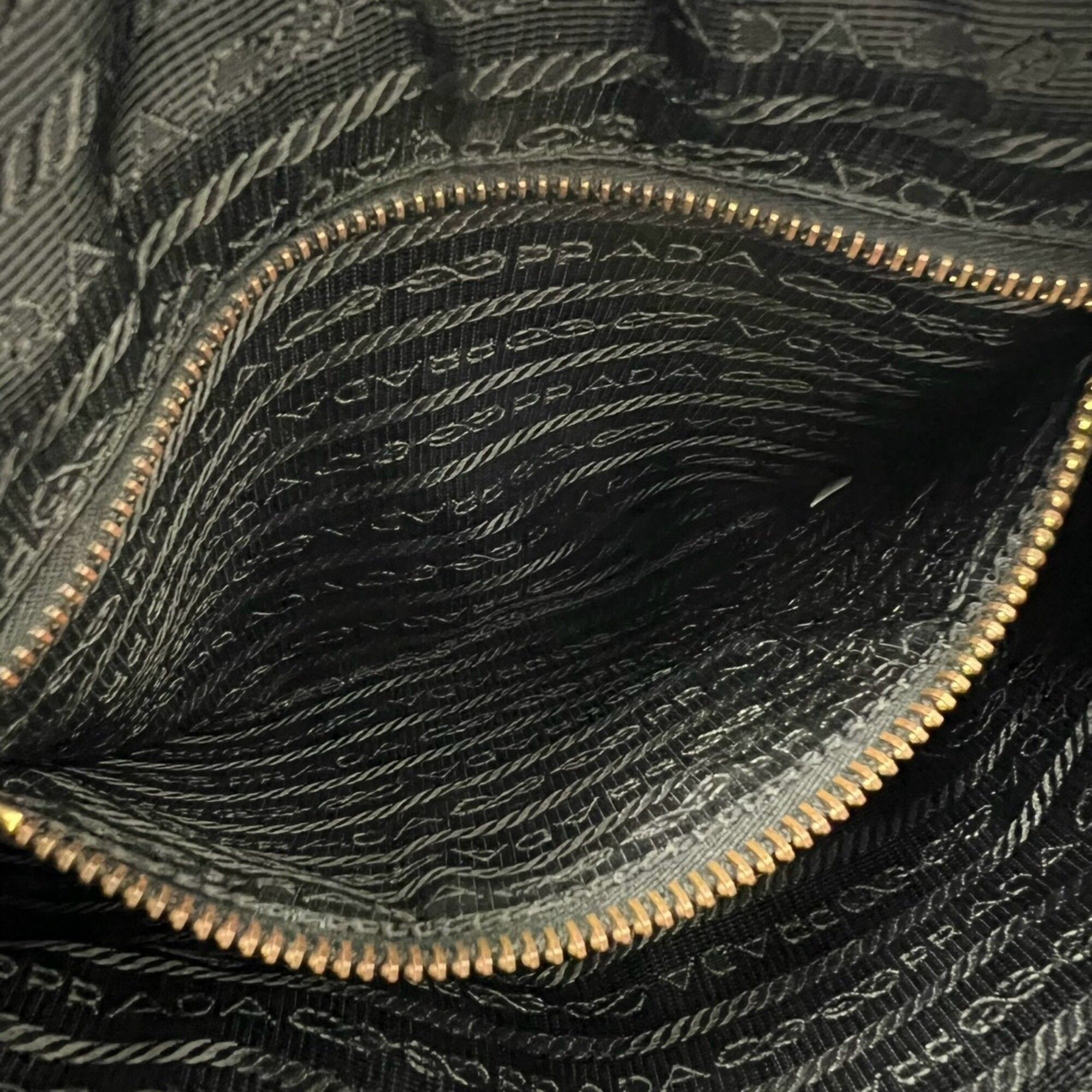 Nylon Leather Pochette Shoulder Bag (Pre-Owned) - Prada - Modalova