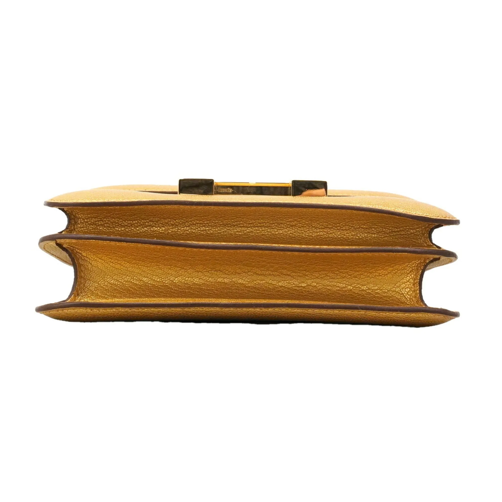 Chevre Myzore Leather Shoulder Bag (Pre-Owned) - Hermes - Modalova