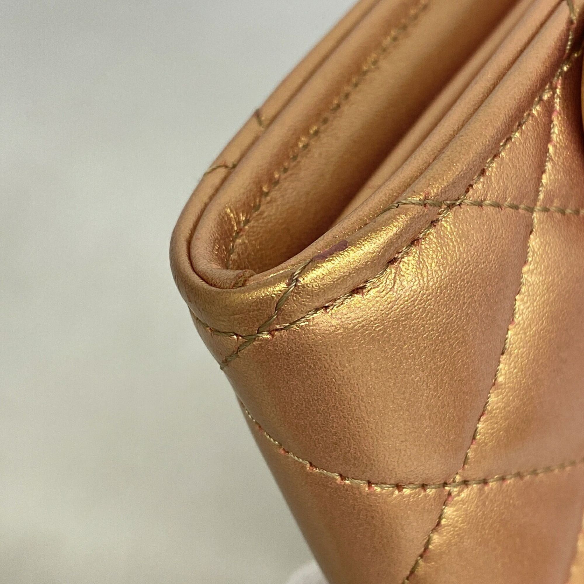 Leather Long Wallet (Bi-Fold) (Pre-Owned) - Chanel - Modalova
