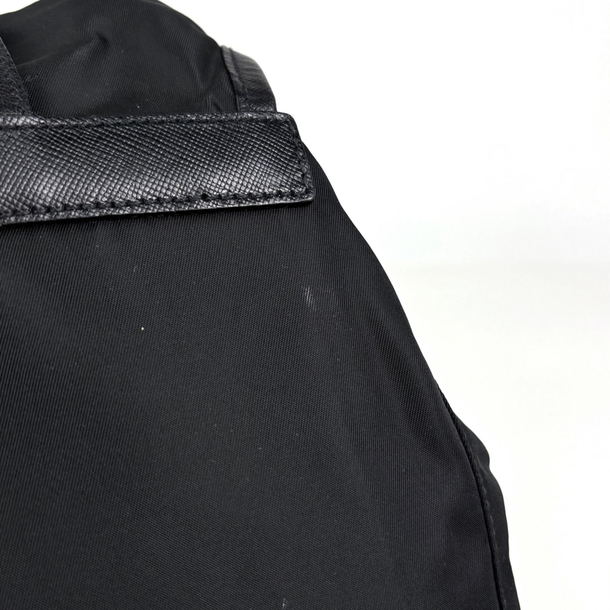 Nylon Leather Backpack (Pre-Owned) - Prada - Modalova