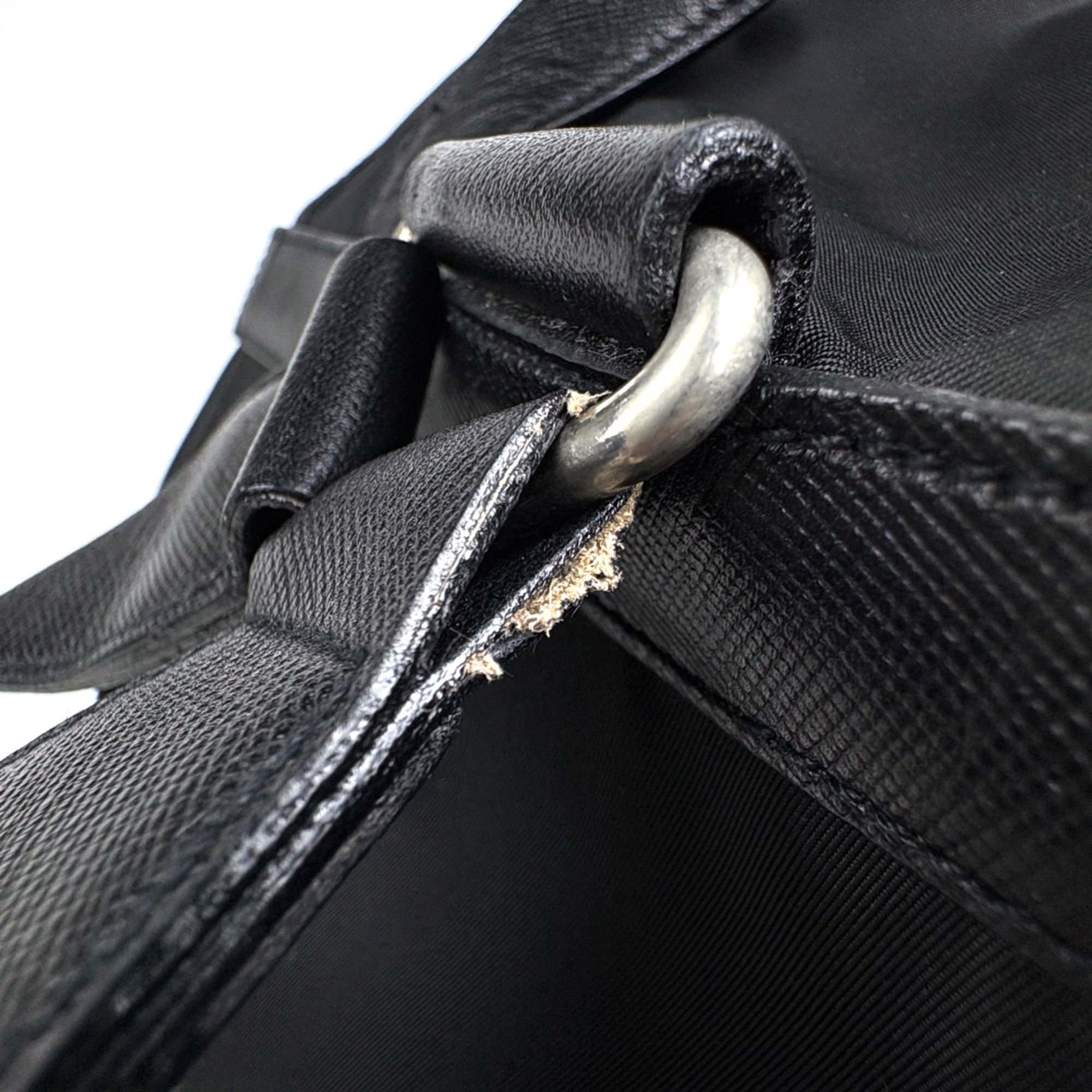 Nylon Leather Backpack (Pre-Owned) - Prada - Modalova