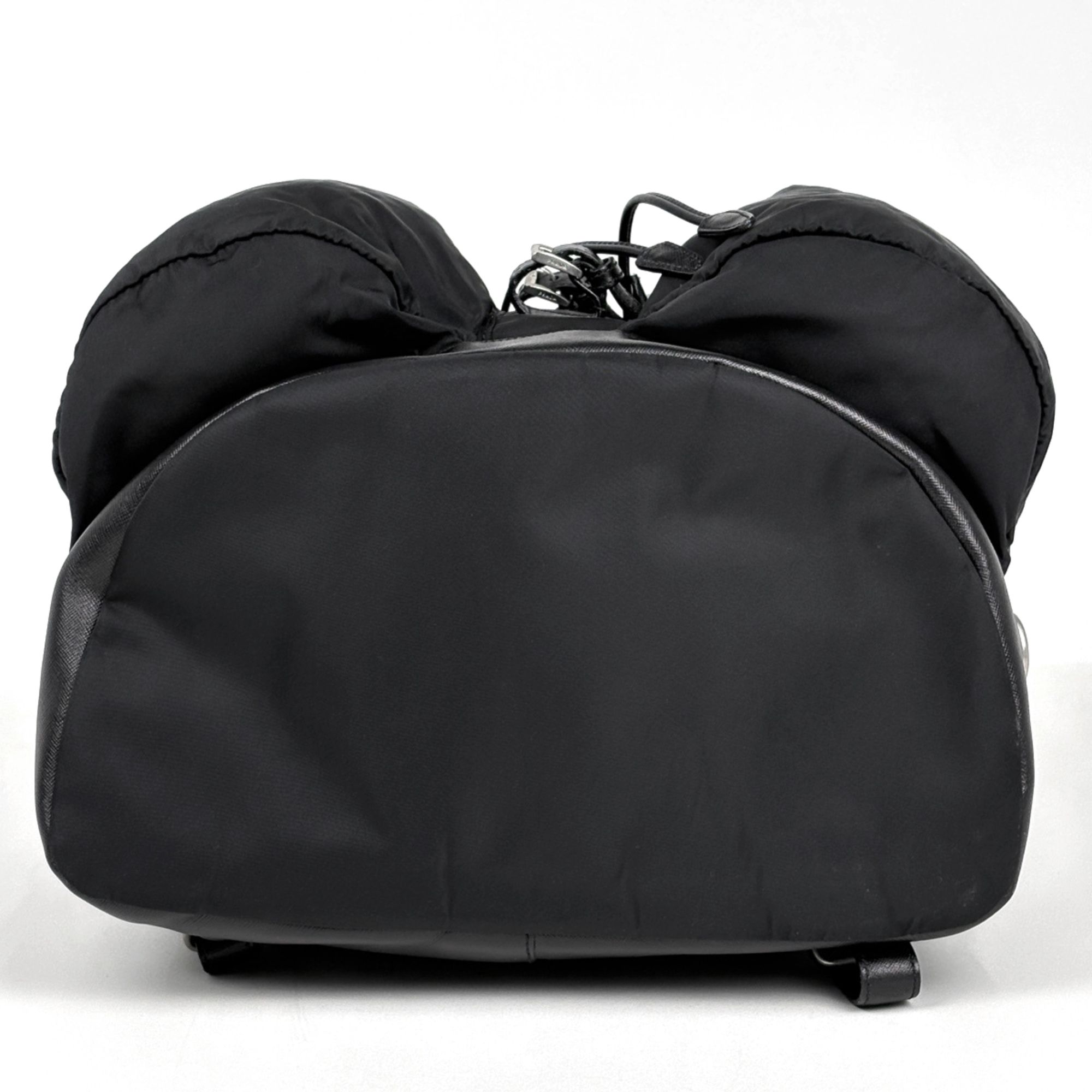 Nylon Leather Backpack (Pre-Owned) - Prada - Modalova