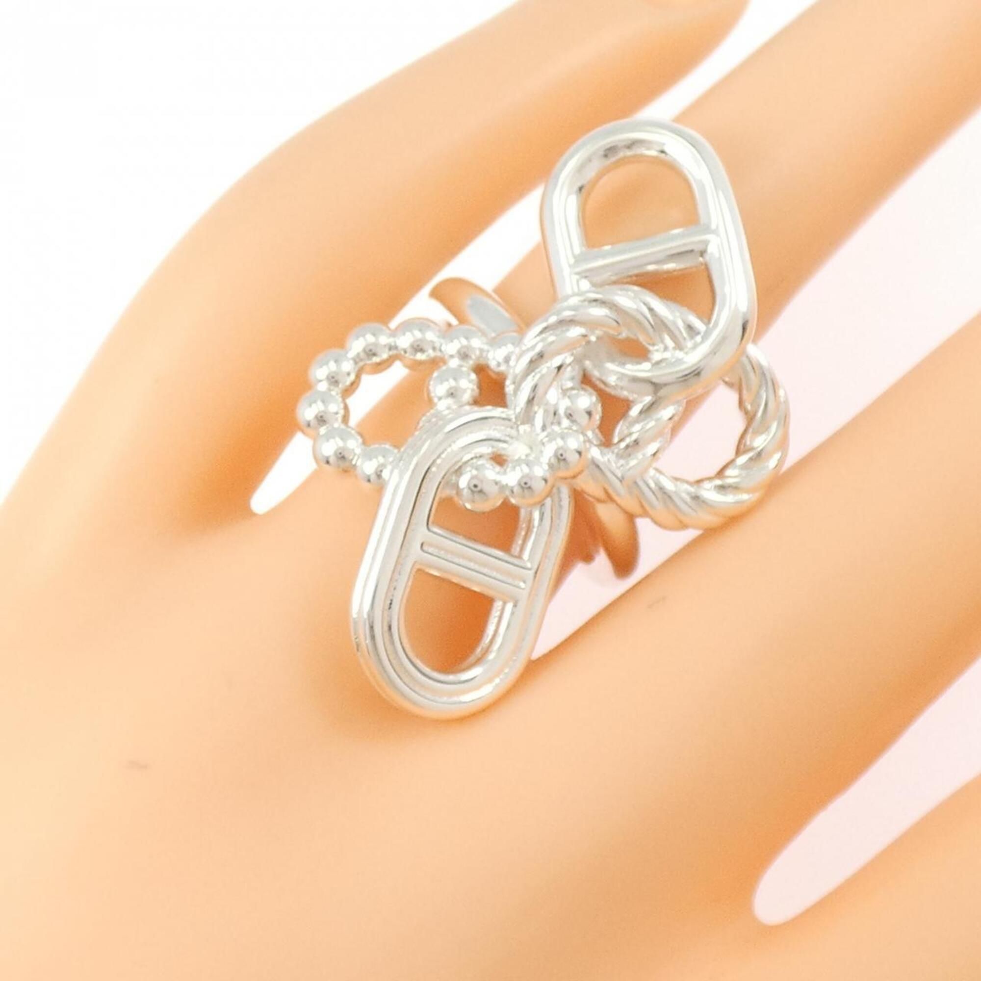 Silver 925 Band Ring (Pre-Owned) - Hermes - Modalova