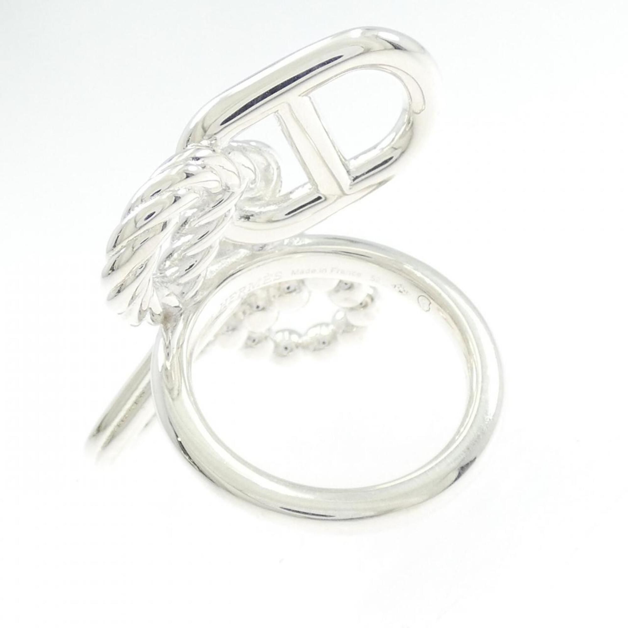 Silver 925 Band Ring (Pre-Owned) - Hermes - Modalova