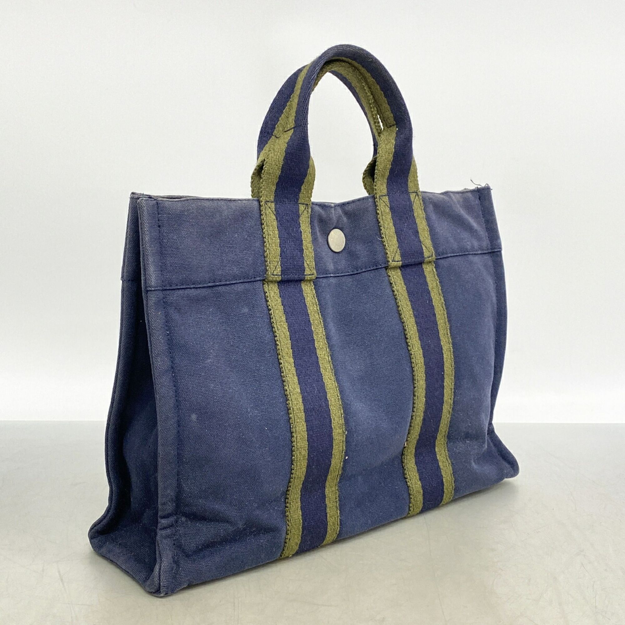 Canvas Handbag (Pre-Owned) - Hermes - Modalova