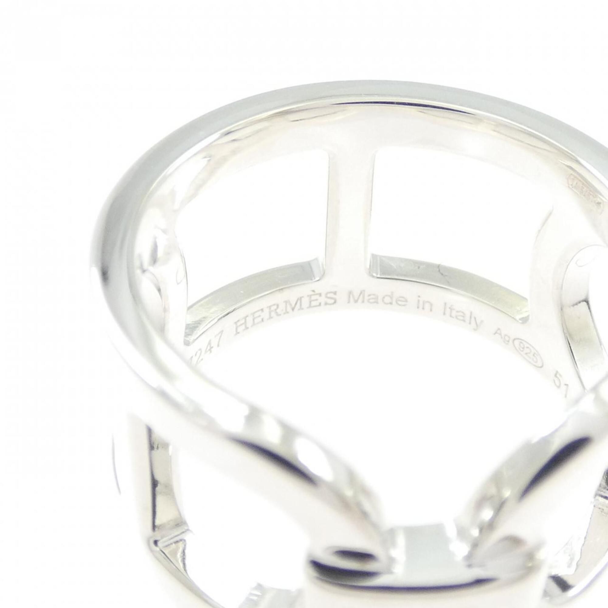 Silver 925 Band Ring (Pre-Owned) - Hermes - Modalova