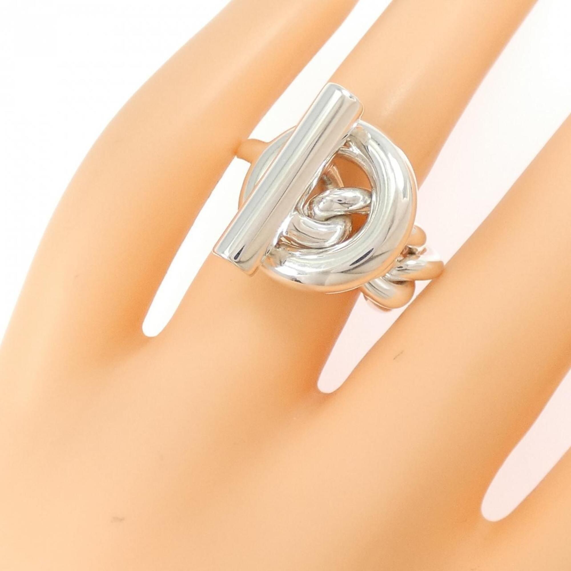 Silver 925 Band Ring (Pre-Owned) - Hermes - Modalova