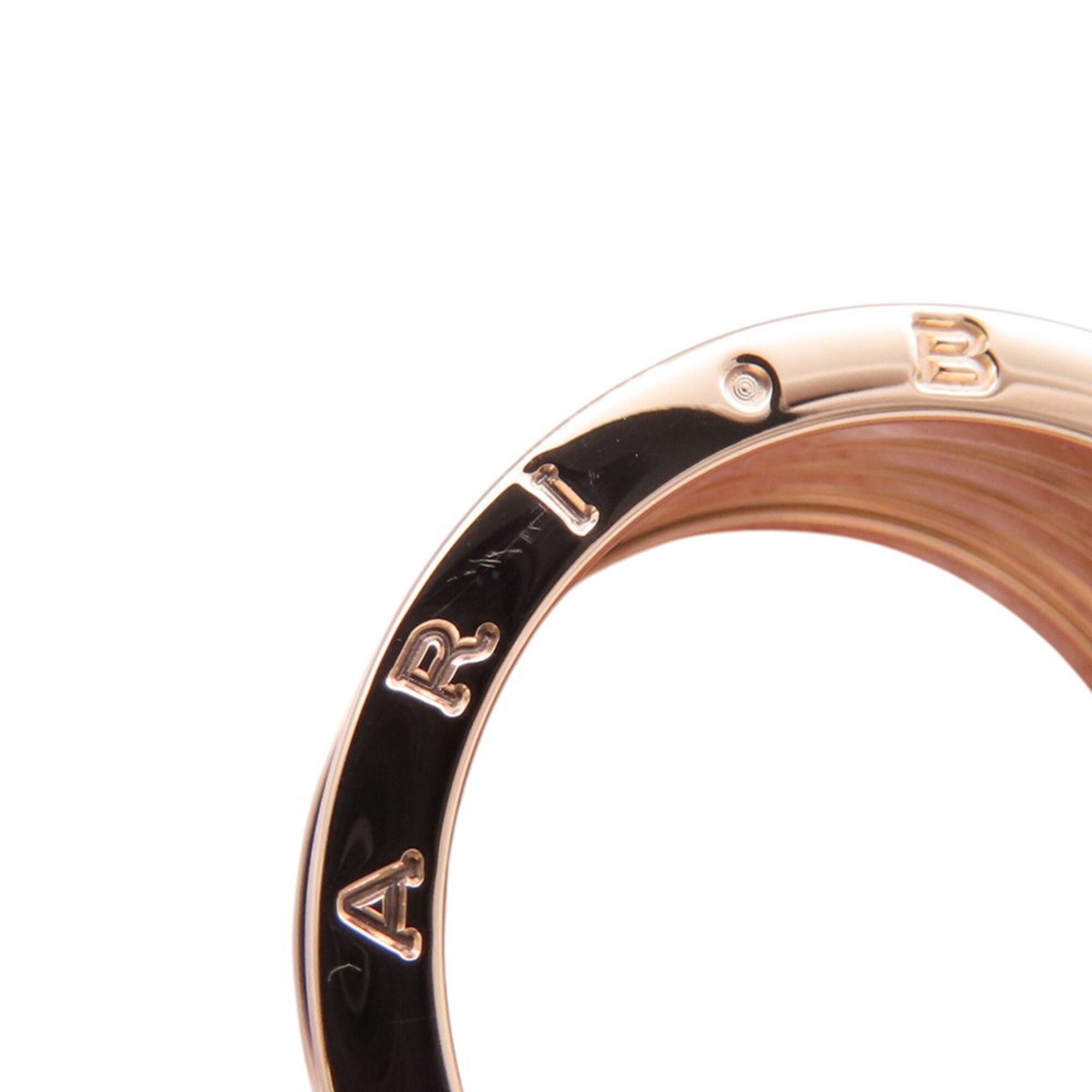 Pink Gold (18K) Ceramic Band Ring (Pre-Owned) - Bvlgari - Modalova