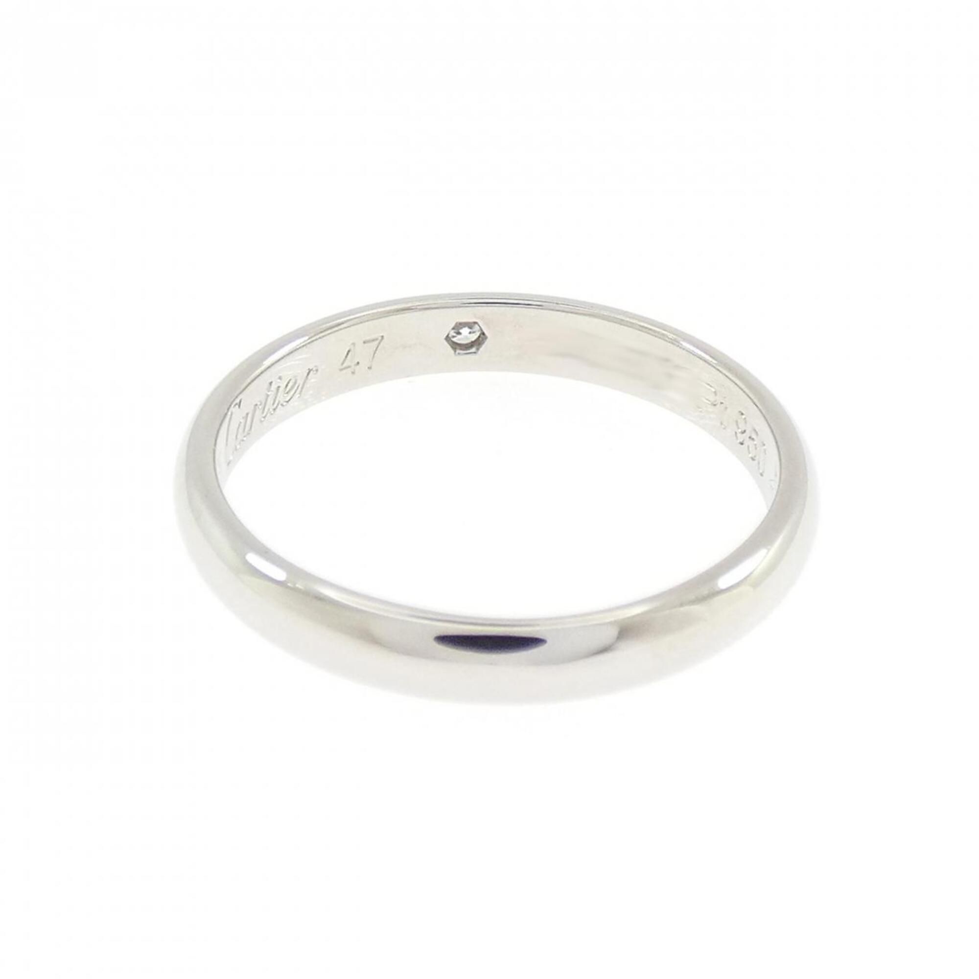 Platinum 950 Wedding Ring (Pre-Owned) - Cartier - Modalova