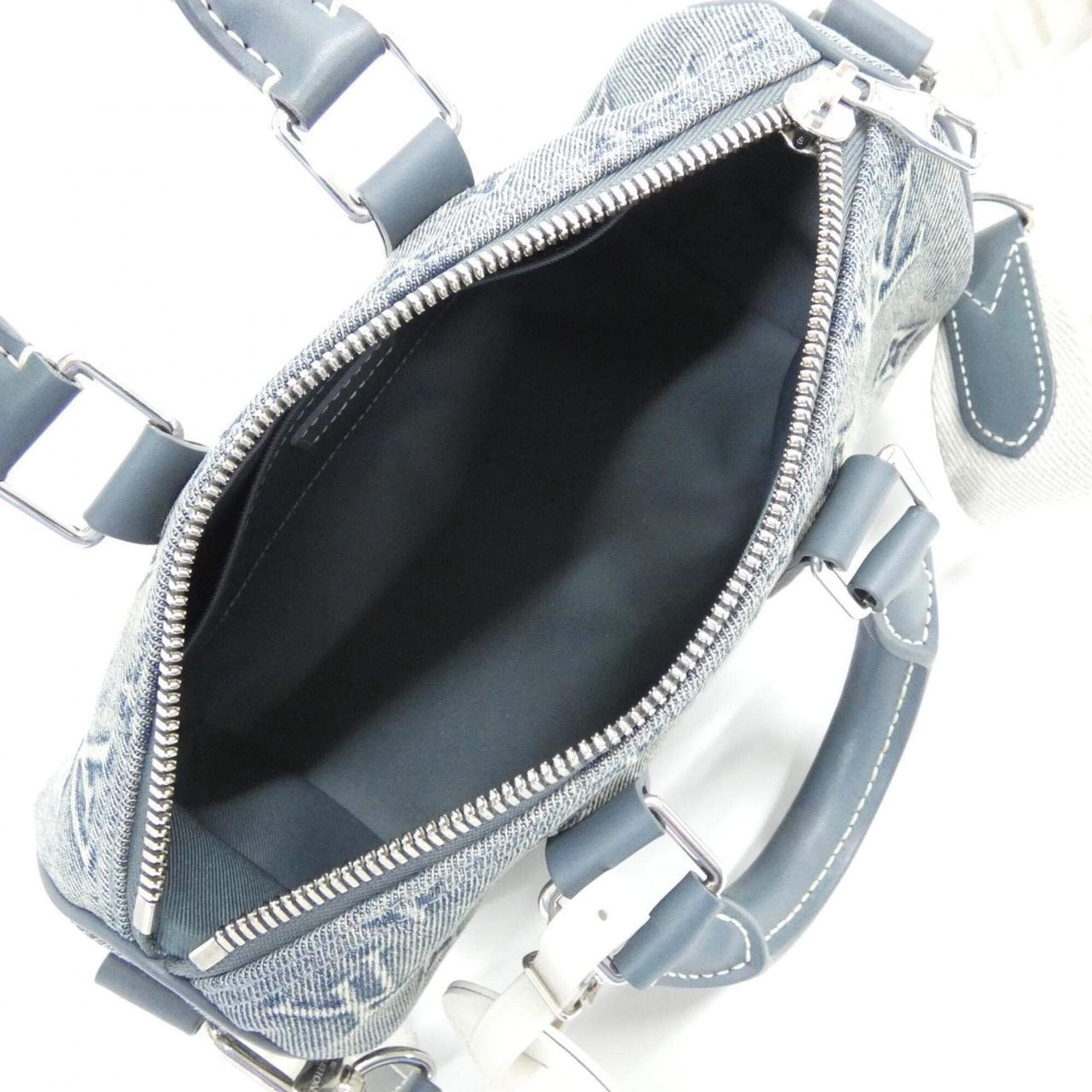 Denim Boston Bag (Pre-Owned) - Louis Vuitton - Modalova