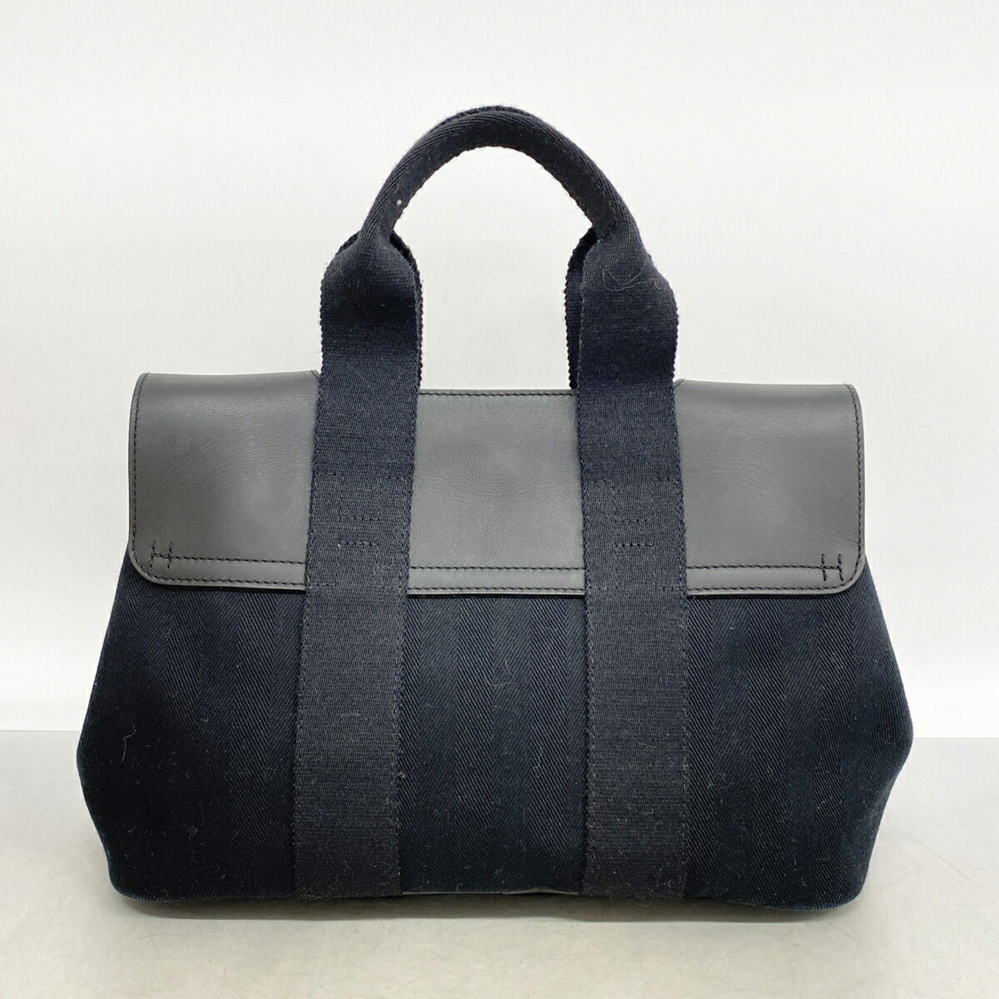 Toile Chevron Handbag (Pre-Owned) - Hermes - Modalova
