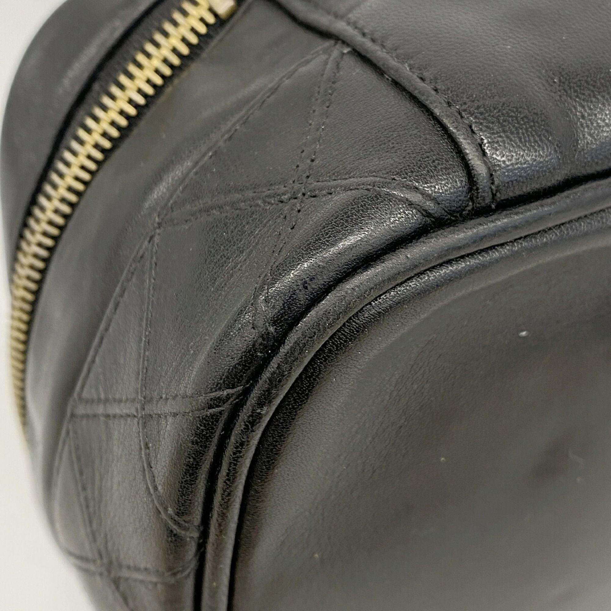 Leather Vanity Bag (Pre-Owned) - Chanel - Modalova
