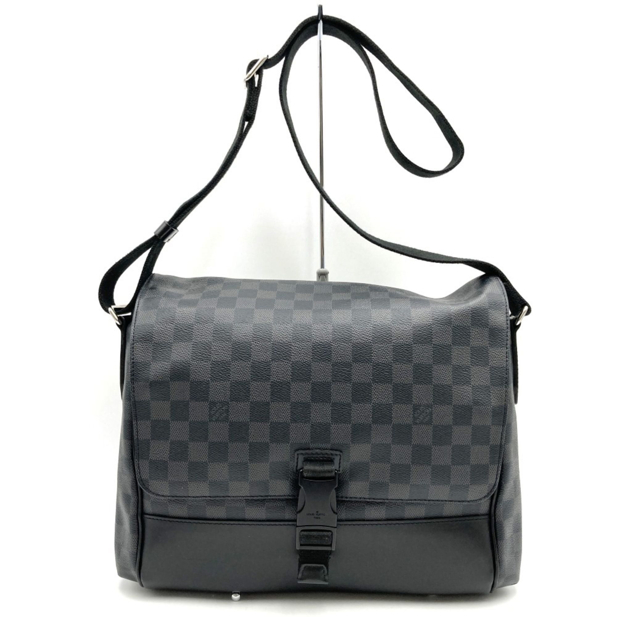 Damier Graphite Canvas Messenger Bag Shoulder Bag (Pre-Owned) - Louis Vuitton - Modalova