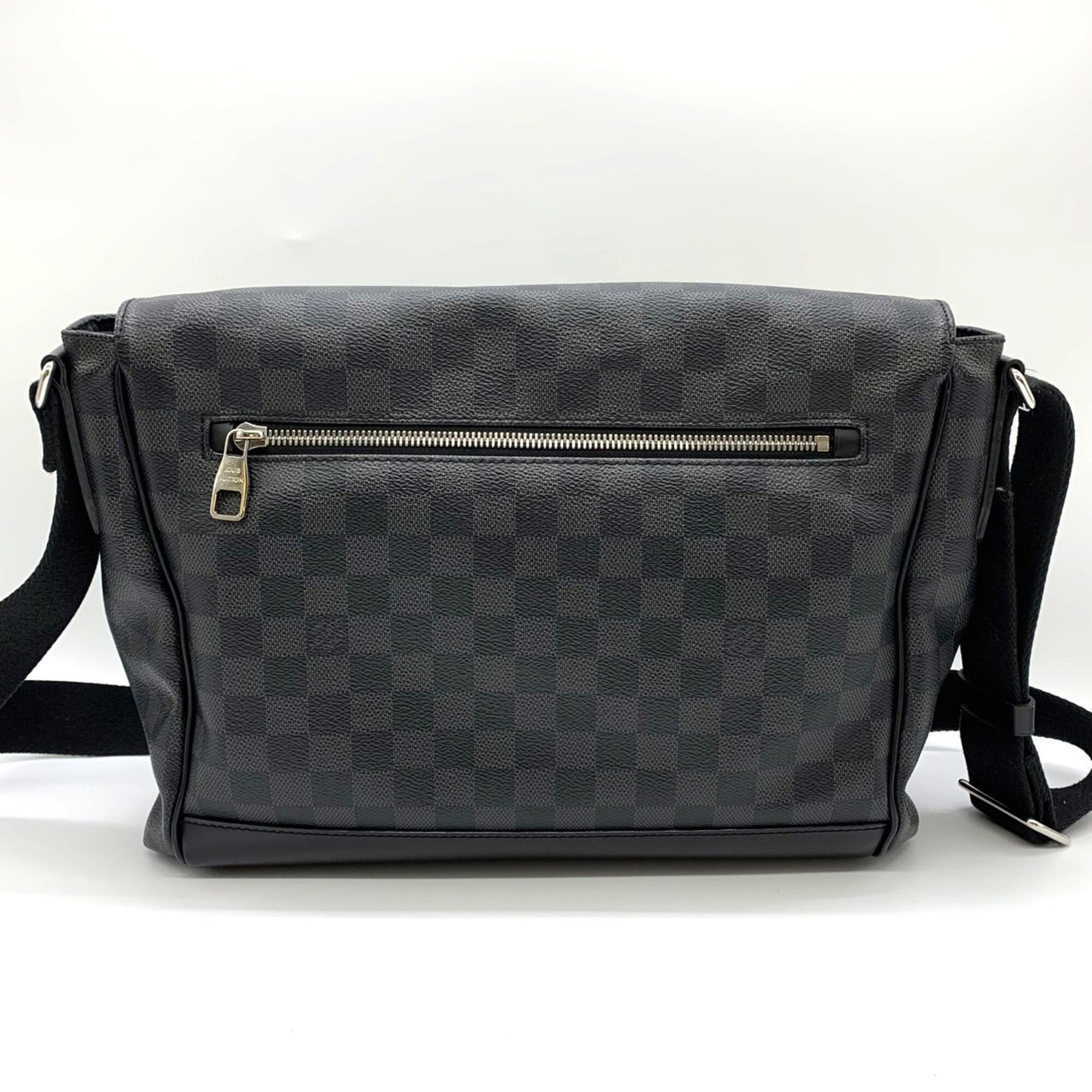 Damier Graphite Canvas Messenger Bag Shoulder Bag (Pre-Owned) - Louis Vuitton - Modalova