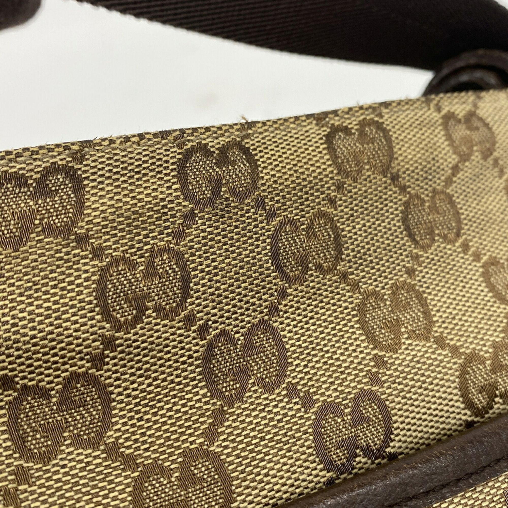 Canvas Shoulder Bag (Pre-Owned) - Gucci - Modalova