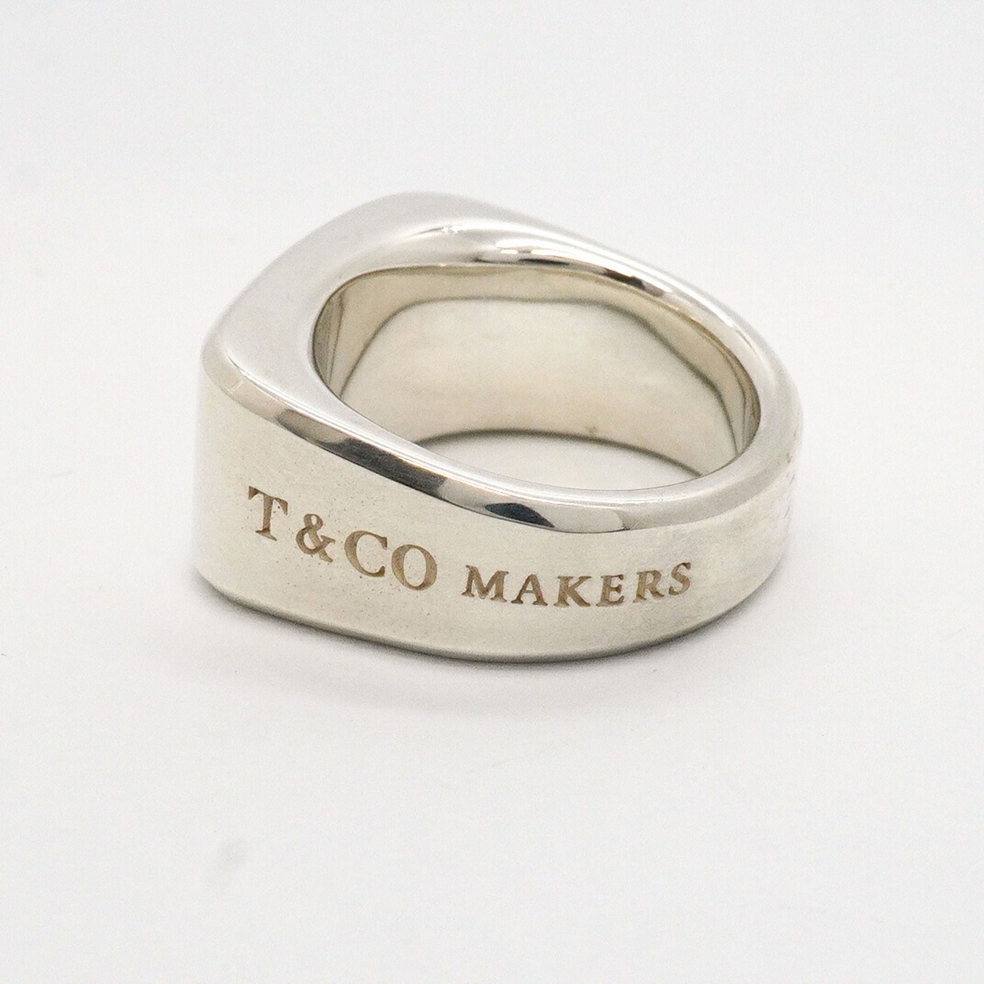 Silver 925 Band Ring (Pre-Owned) - Tiffany - Modalova