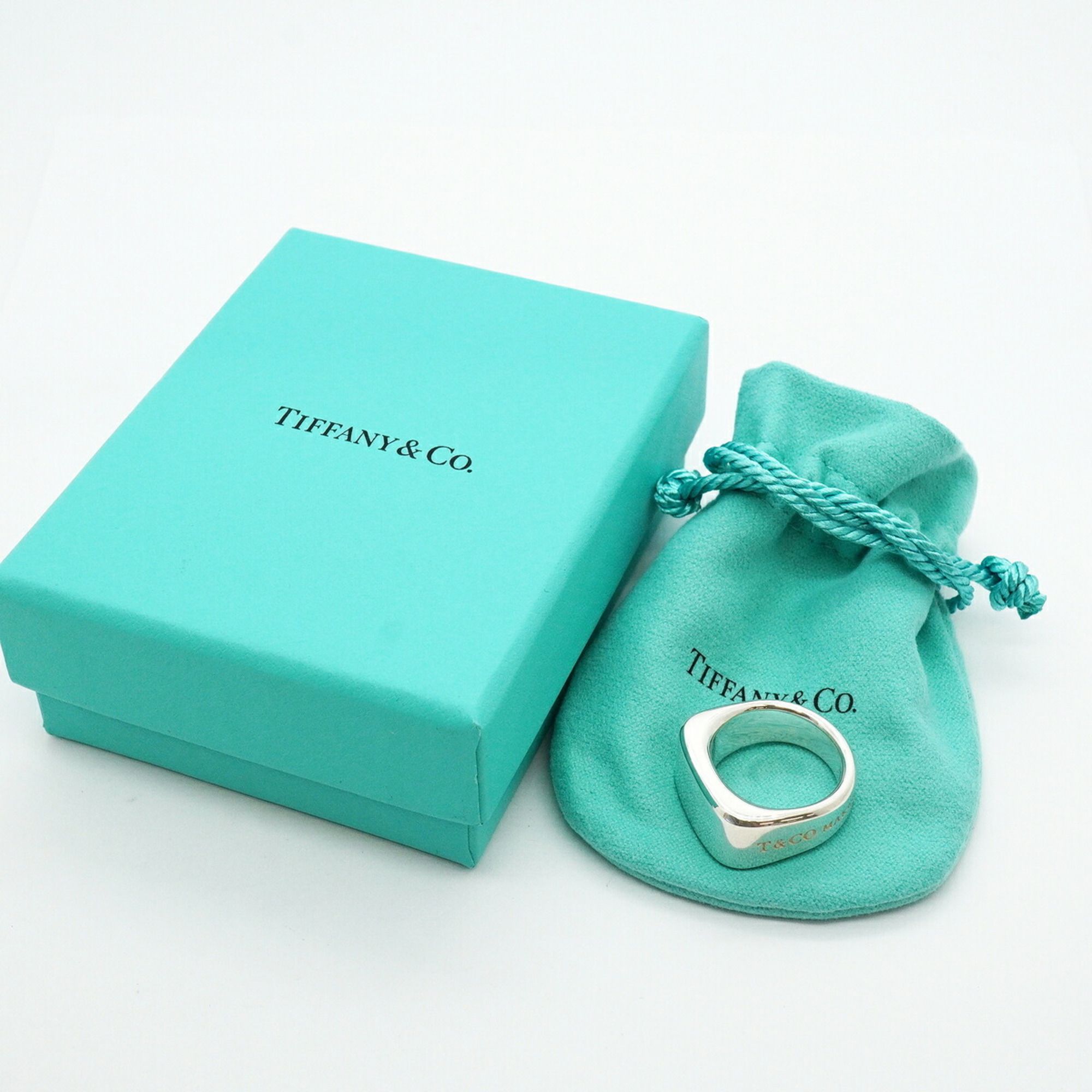 Silver 925 Band Ring (Pre-Owned) - Tiffany - Modalova