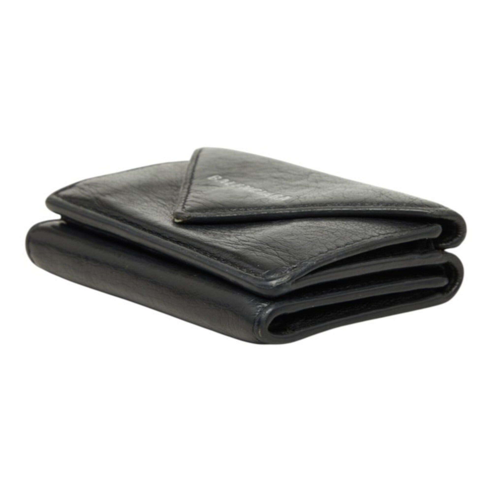 Leather Wallet (Tri-Fold) (Pre-Owned) - Balenciaga - Modalova